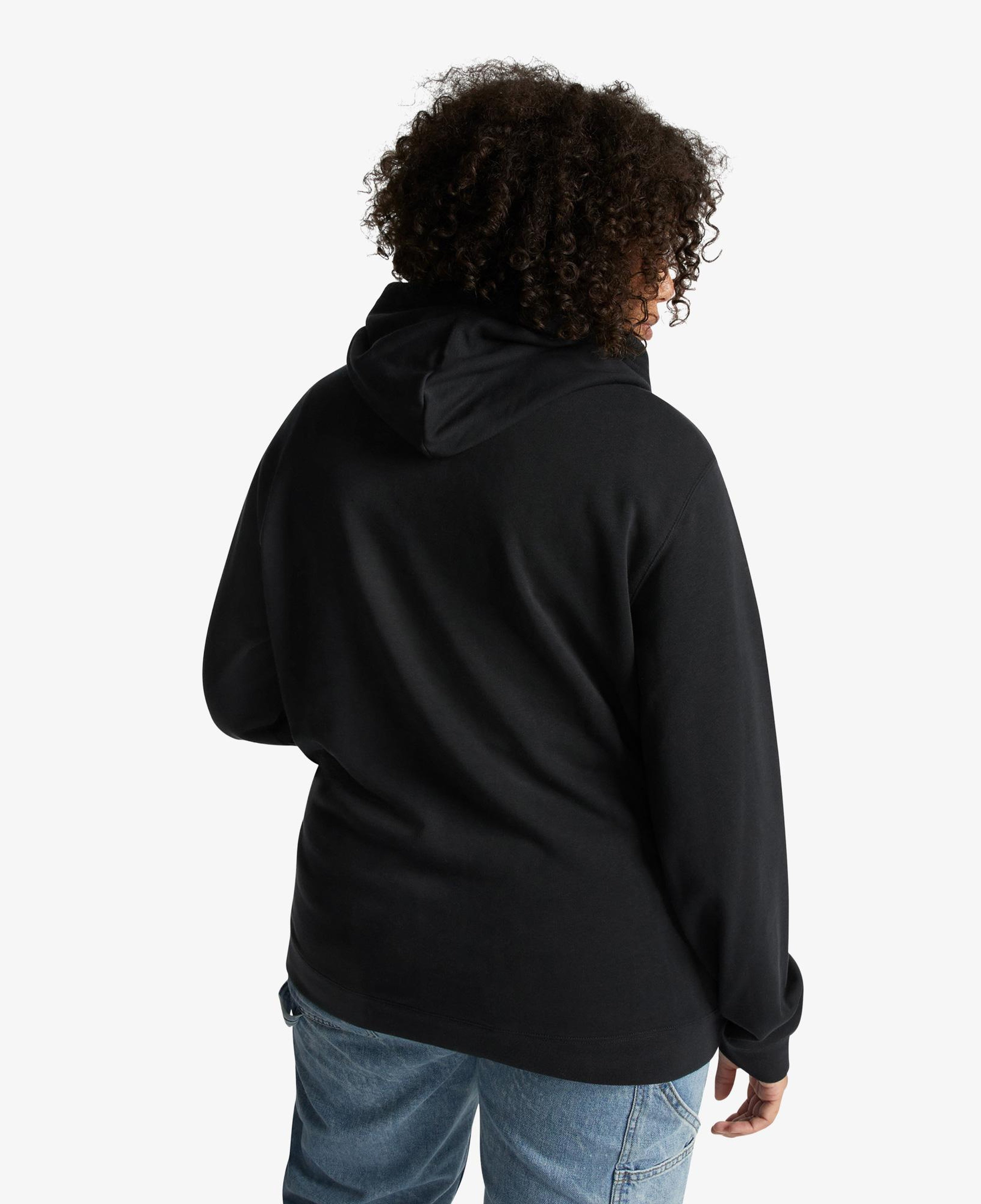 Converse Go-To Unisex Kapüşonlu Siyah Hoodie