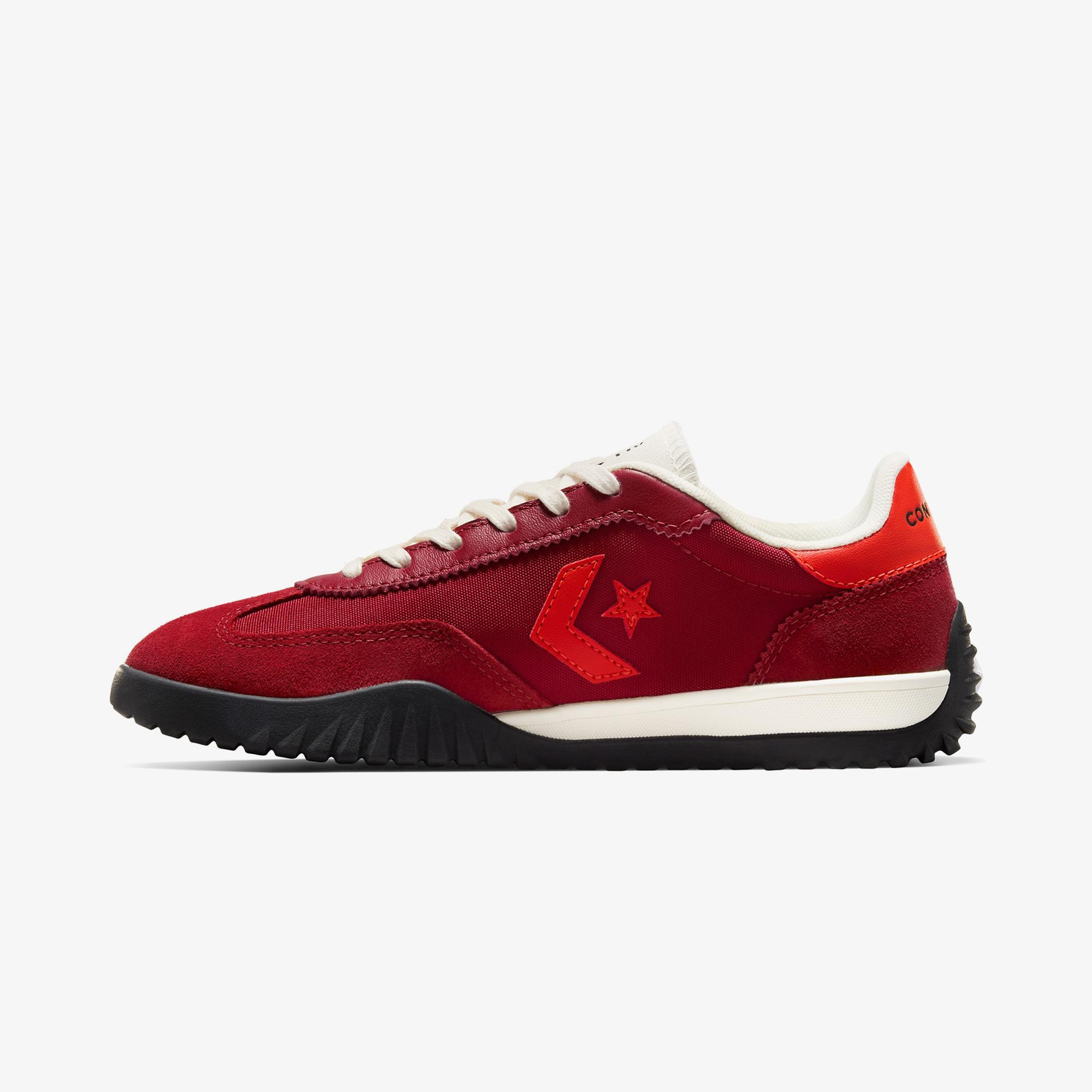 Converse Run Star Trainer Unisex Kırmızı Deri Sneaker