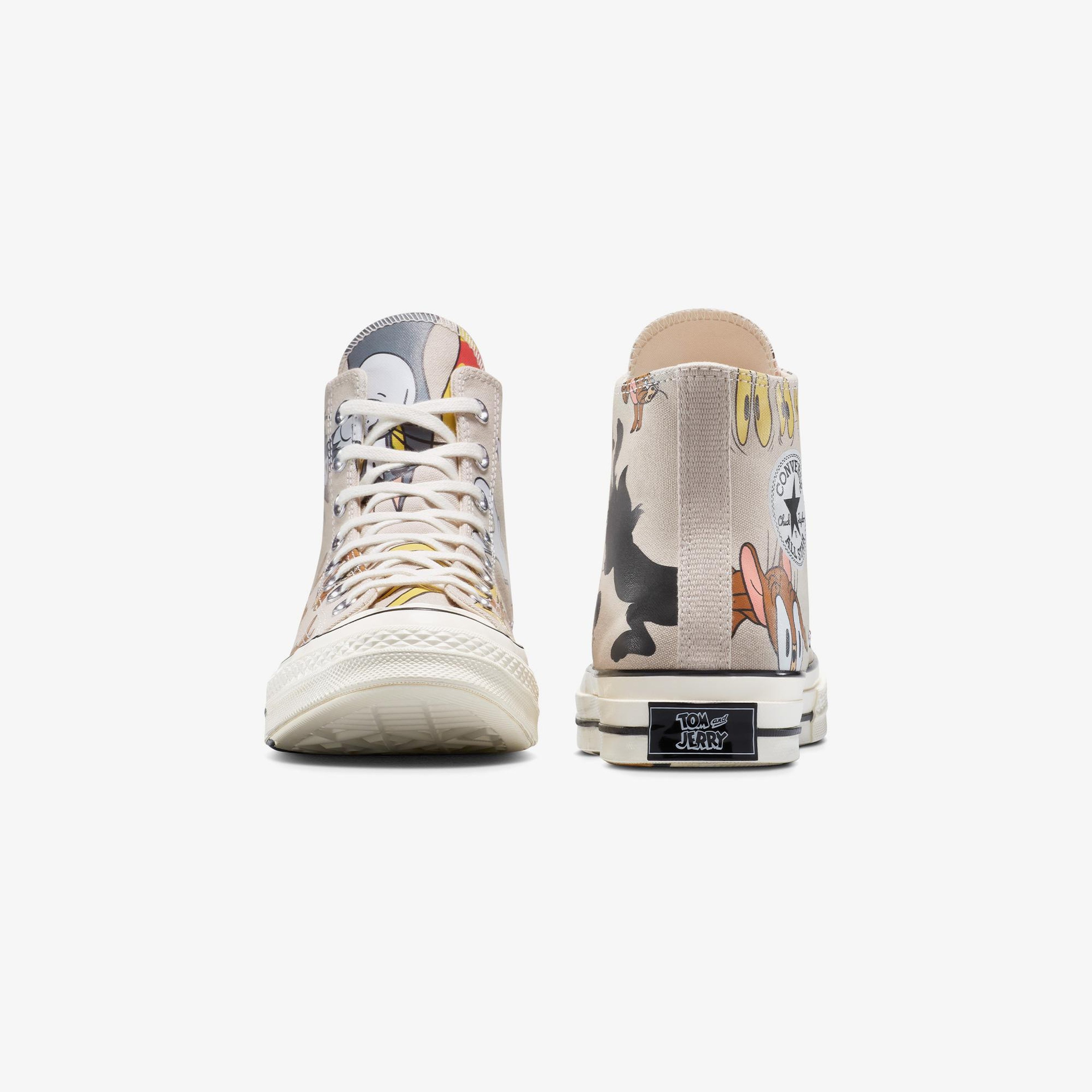 Converse x Tom & Jerry Chuck 70 Unisex Bej Sneaker