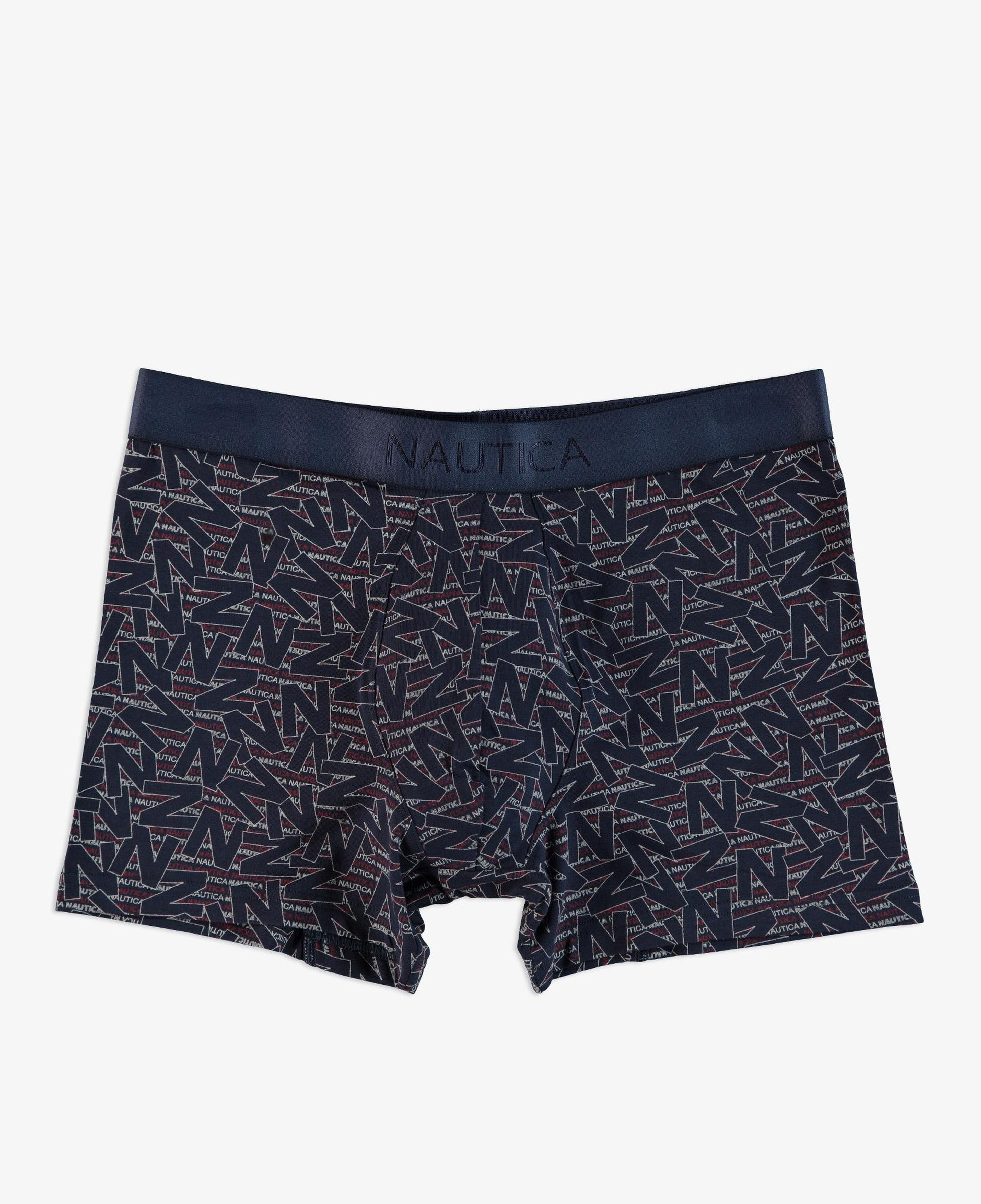 Nautica Erkek Lacivert 3lü Modal Karışımlı Boxer