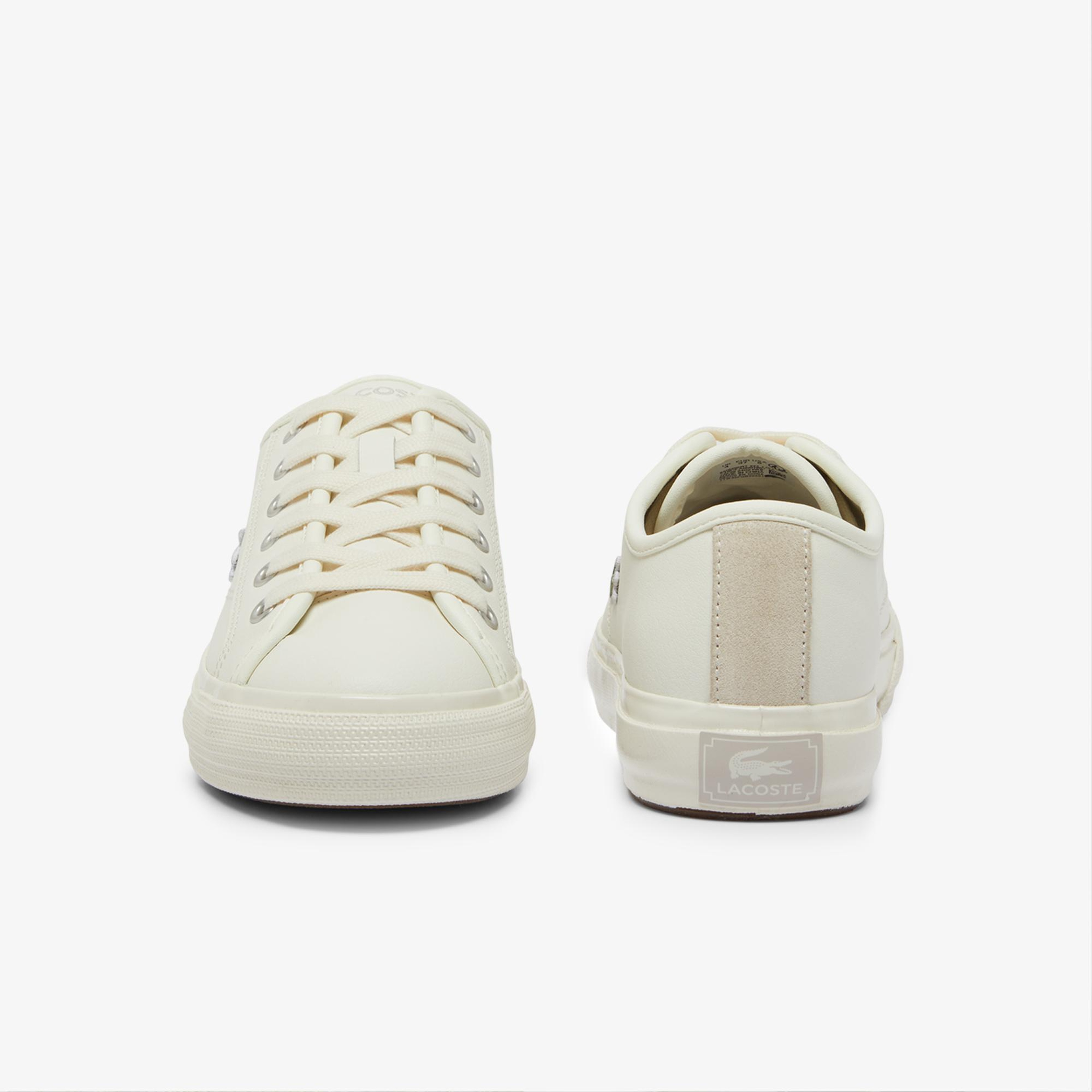 Backcourt Kadın Krem Sneaker