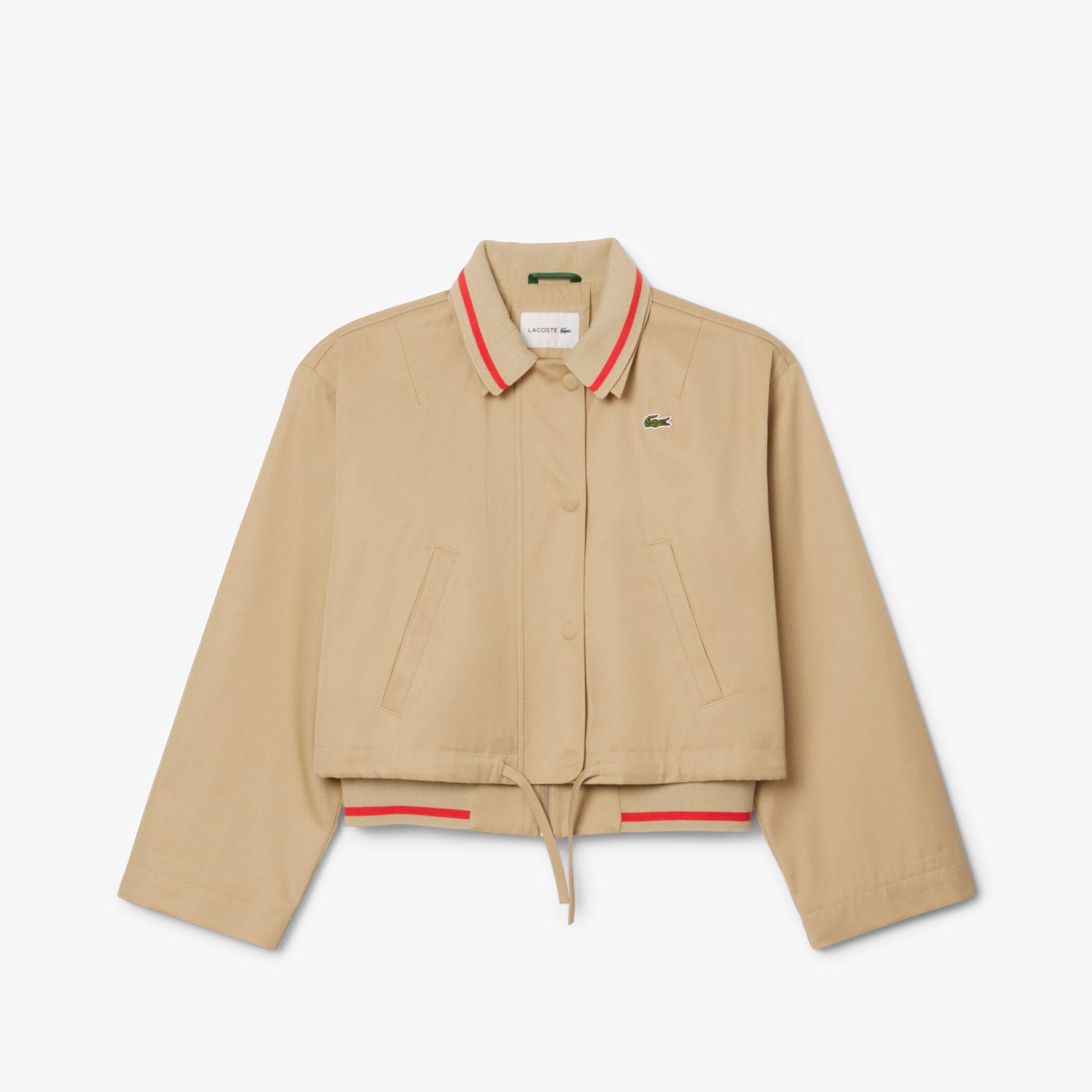 Kadın Oversized Fit Bej Ceket