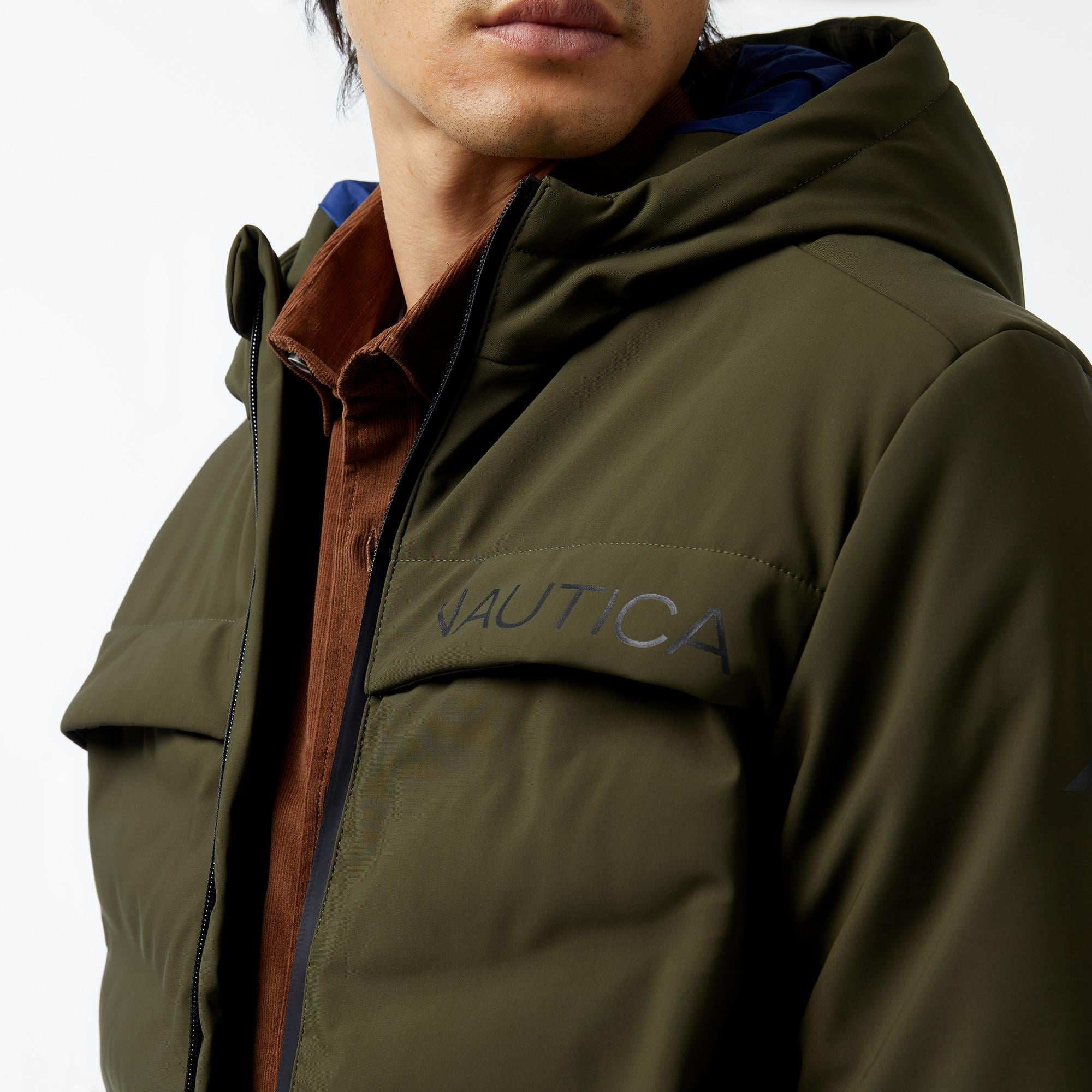 Nautica Erkek Yeşil Mont