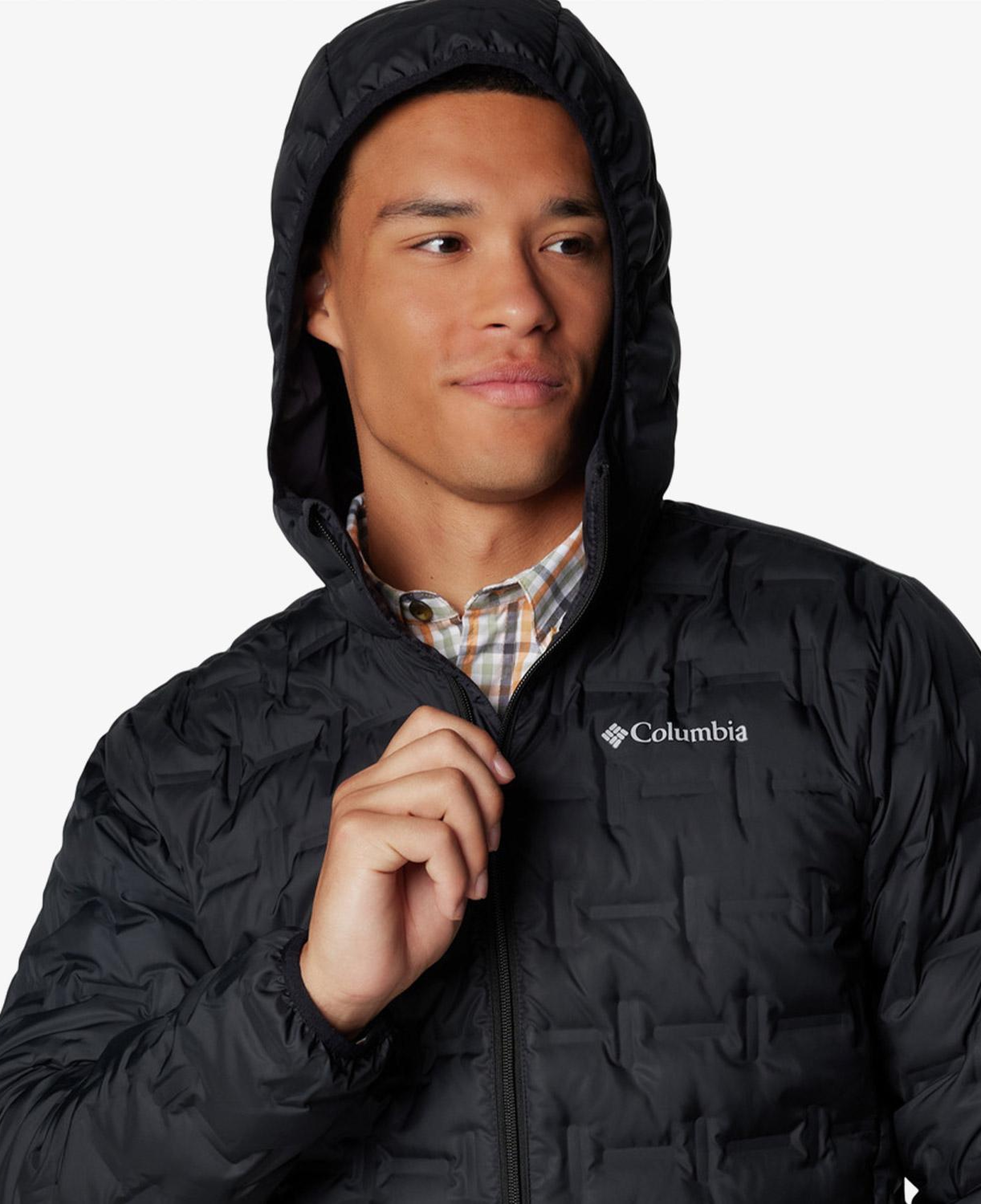 Columbia Delta Ridge Down II Erkek Siyah Outdoor Mont