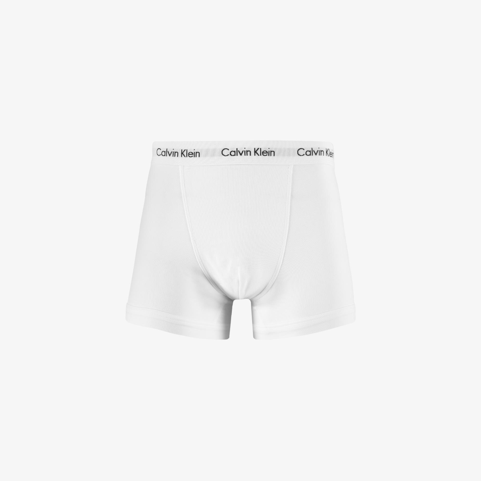 Calvin Klein Classic 3'lü Erkek Siyah/Beyaz/Gri Boxer
