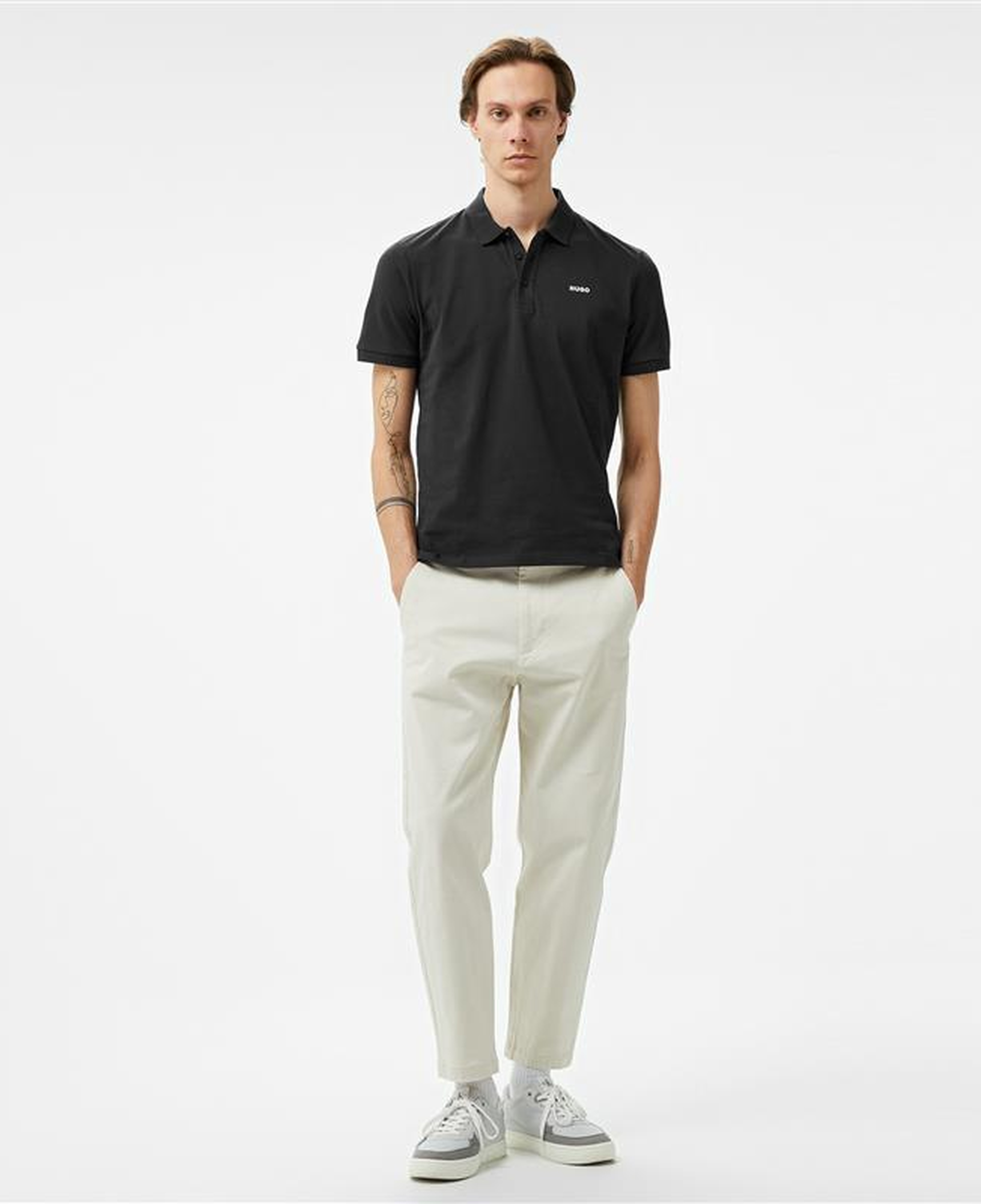 Hugo Donos 222 Erkek Siyah Polo