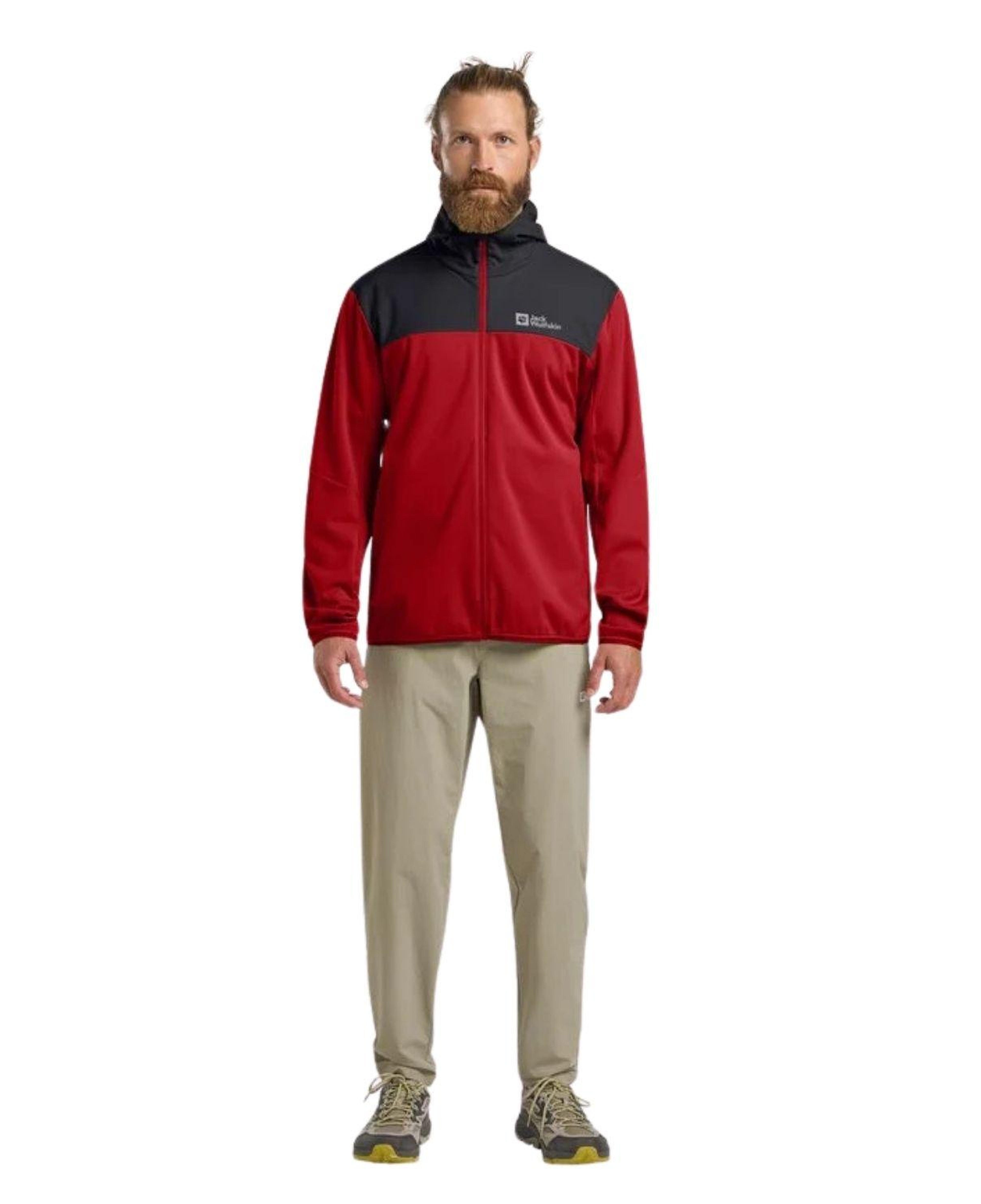 Jack Wolfskin Feldberg Hoody Erkek Siyah Softshell