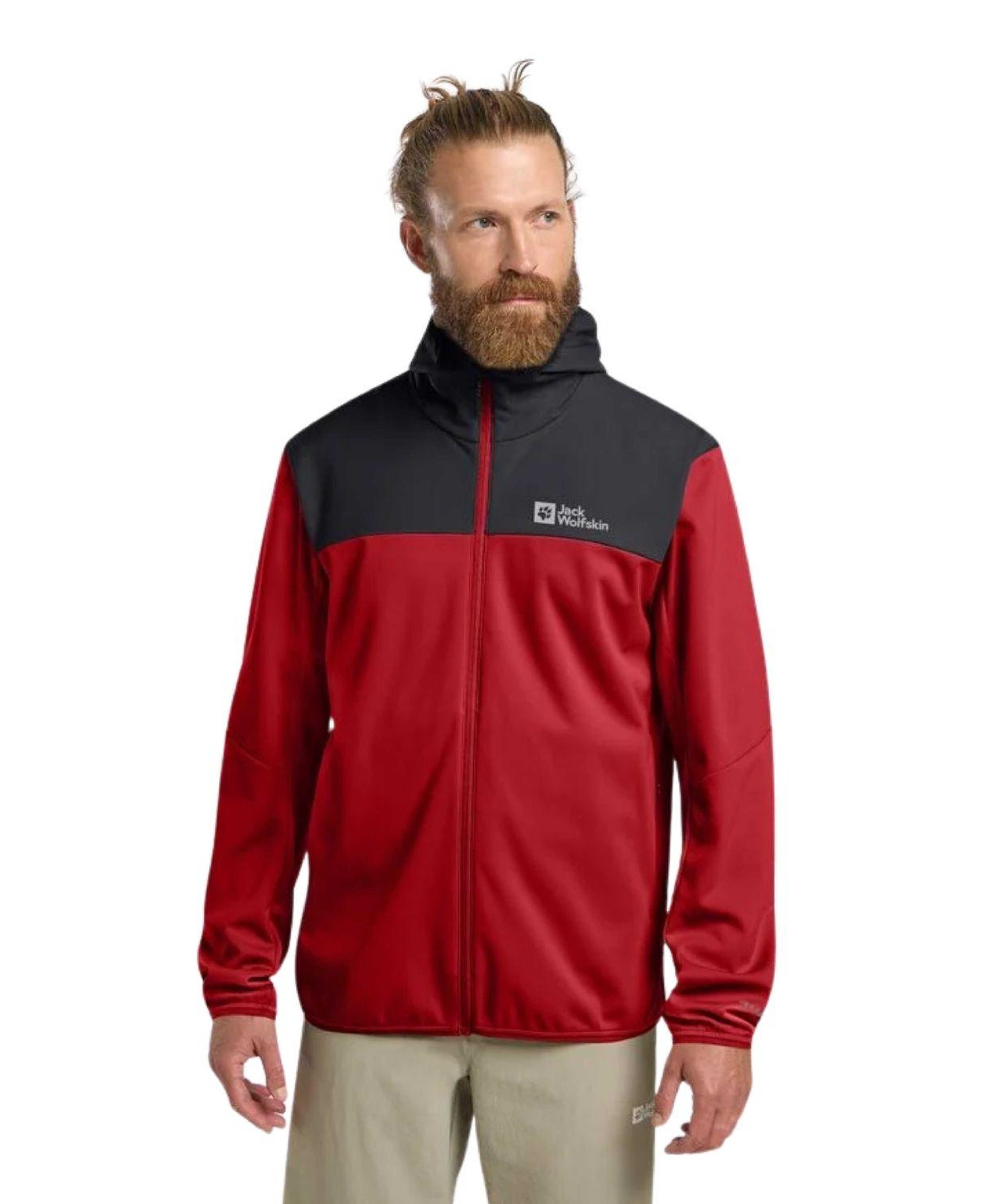 Jack Wolfskin Feldberg Hoody Erkek Siyah Softshell