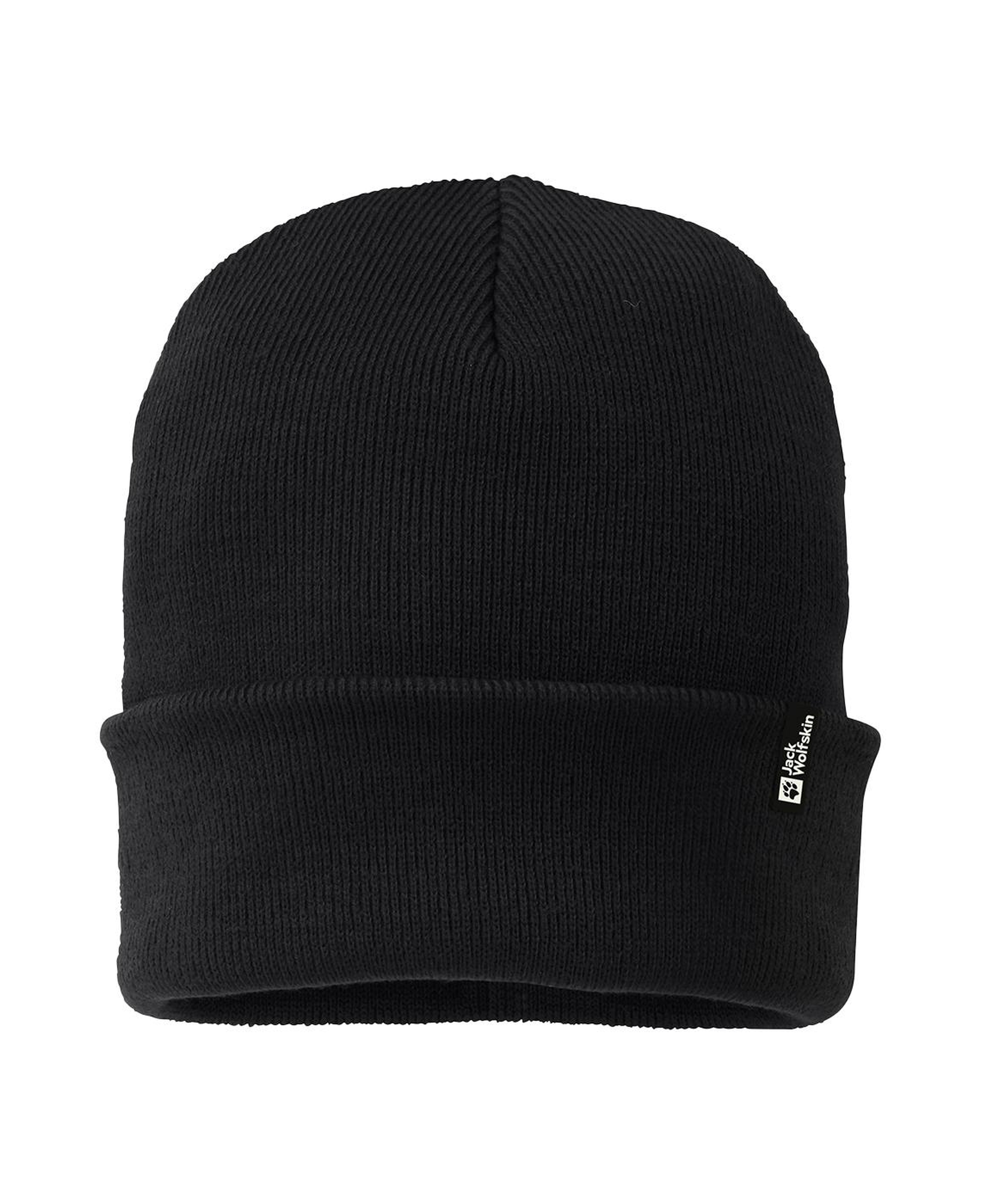 Jack Wolfskin Rib Beanie Unisex Siyah Bere