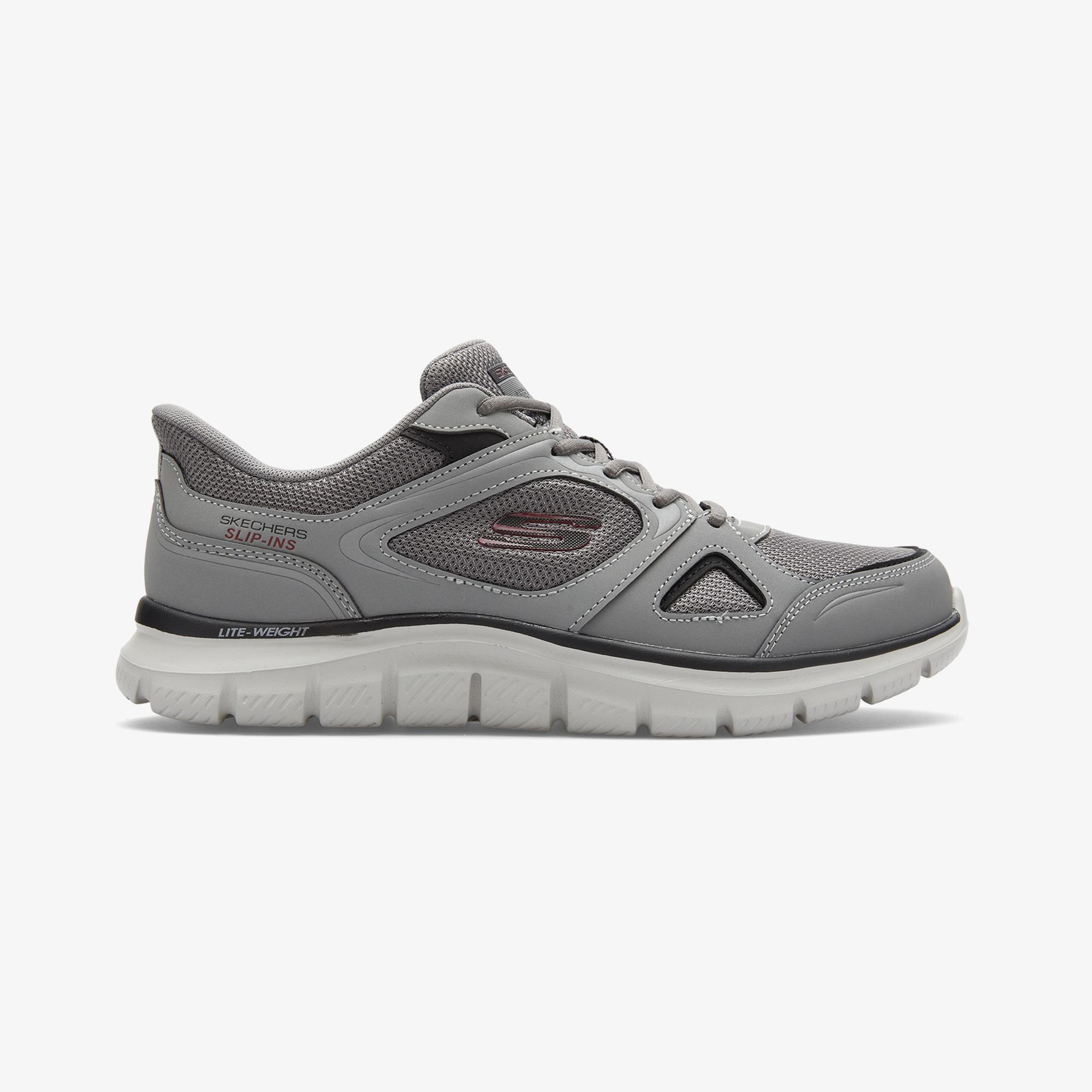 Skechers Track Erkek Gri Spor Ayakkabı
