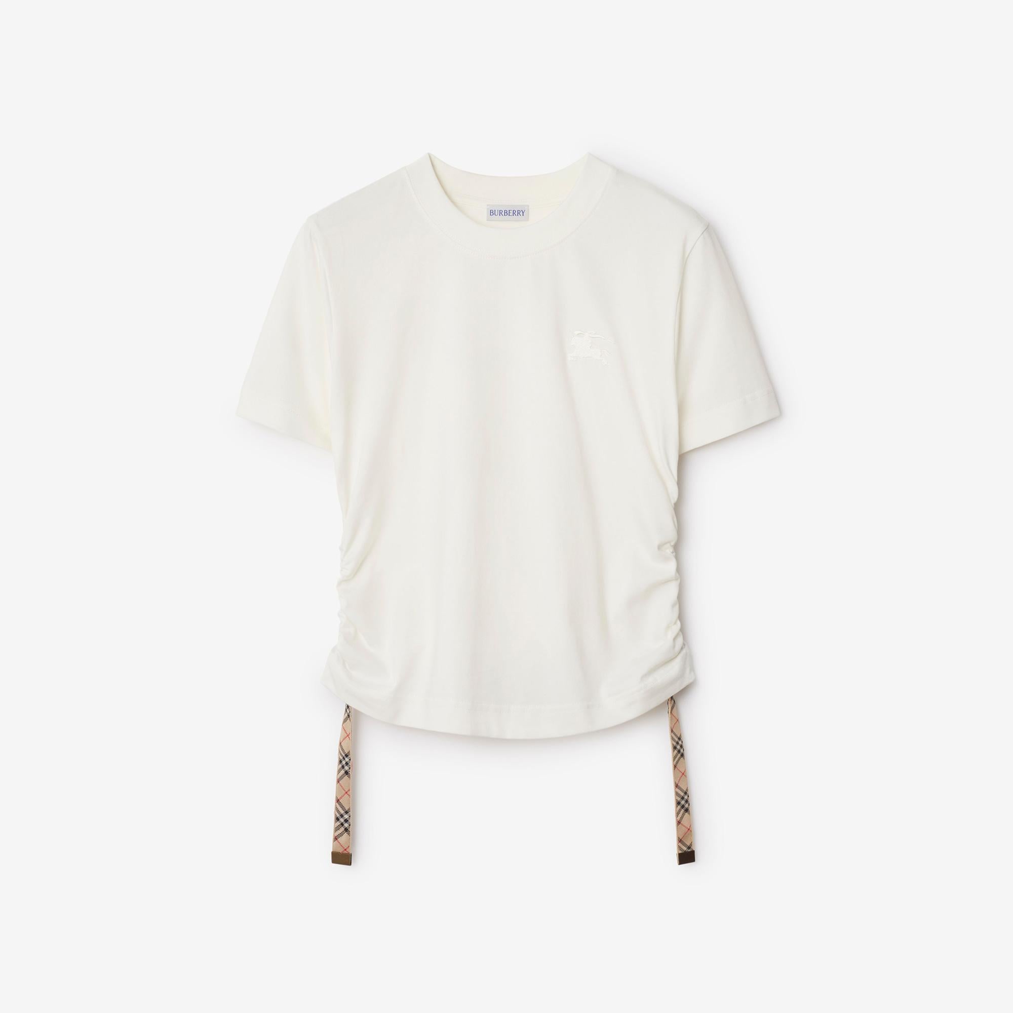 Burberry Kadın Beyaz T-Shirt