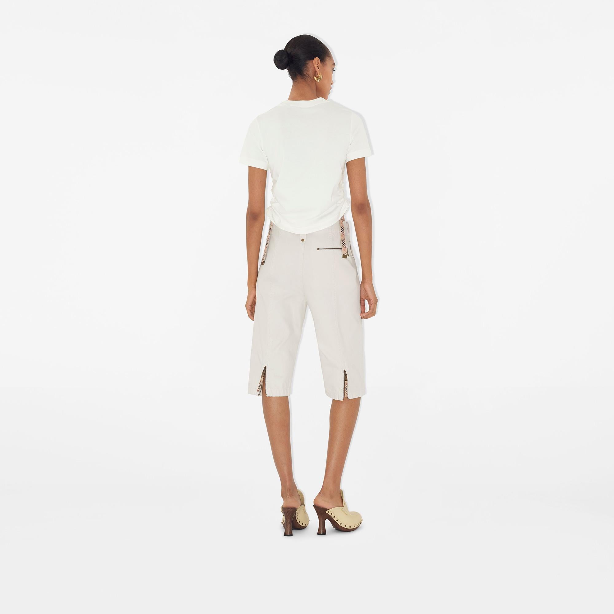 Burberry Kadın Beyaz T-Shirt
