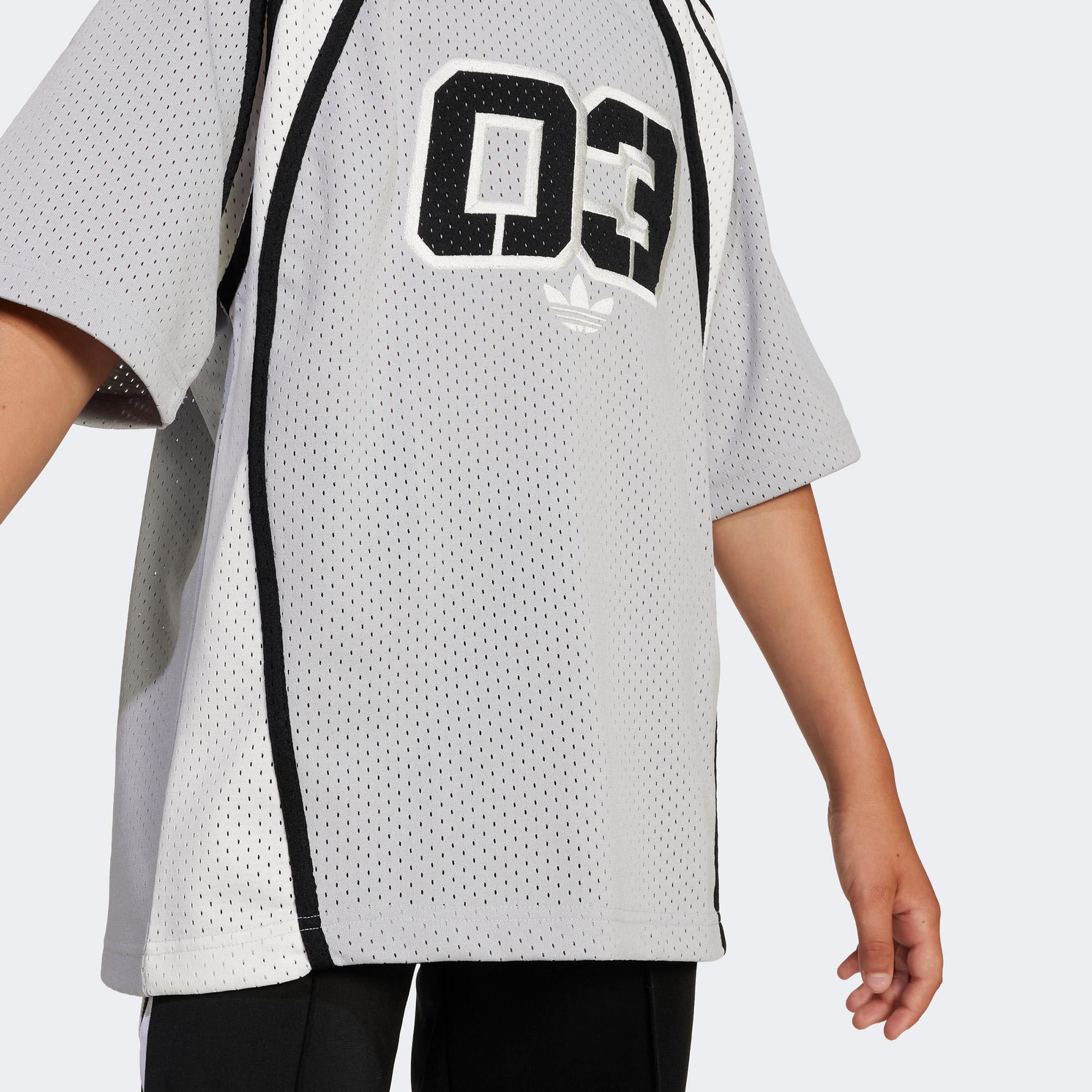 adidas Retro 03 Çocuk Gri T-Shirt