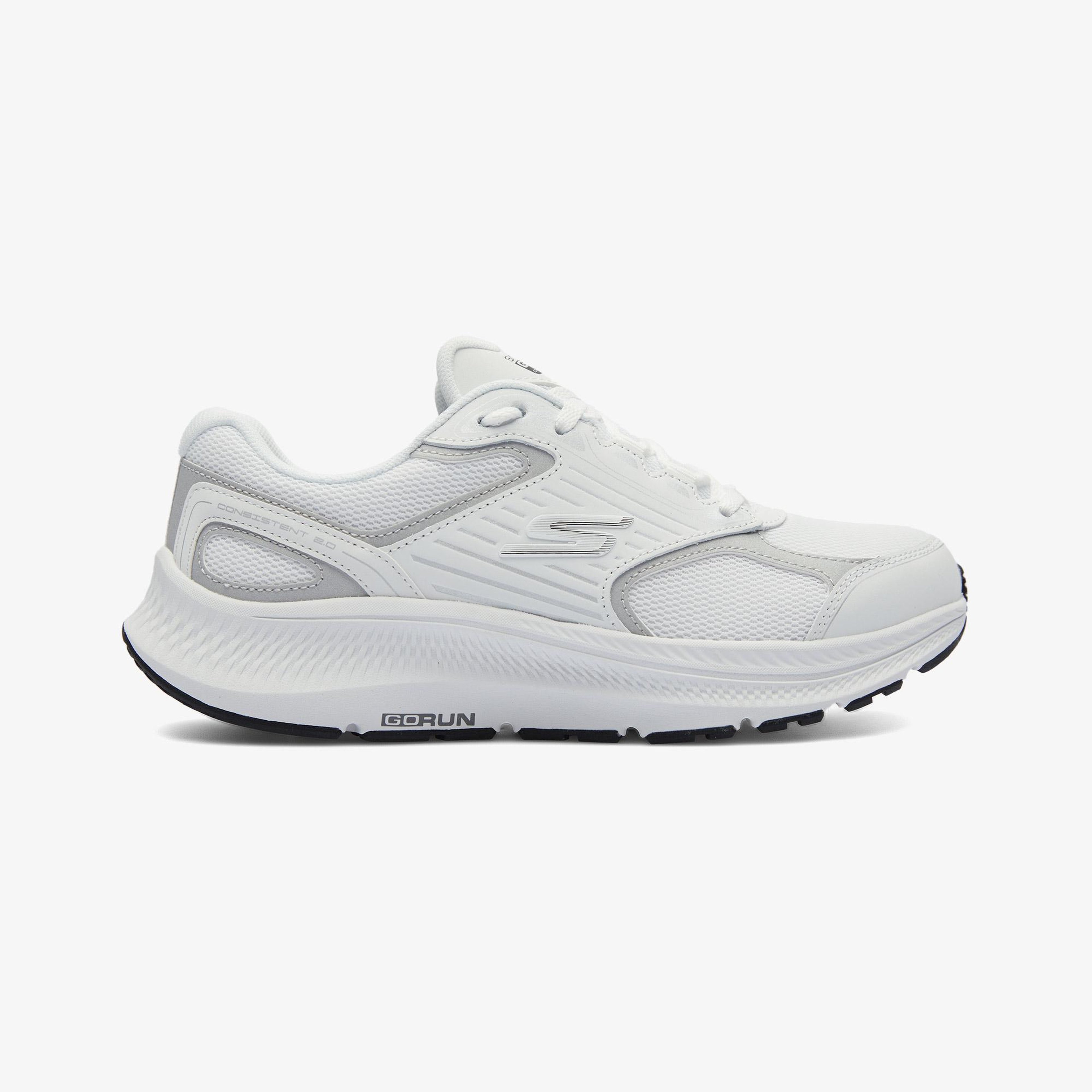 Skechers Go Run Consistent 2.0 Kadın Beyaz Koşu Ayakkabısı