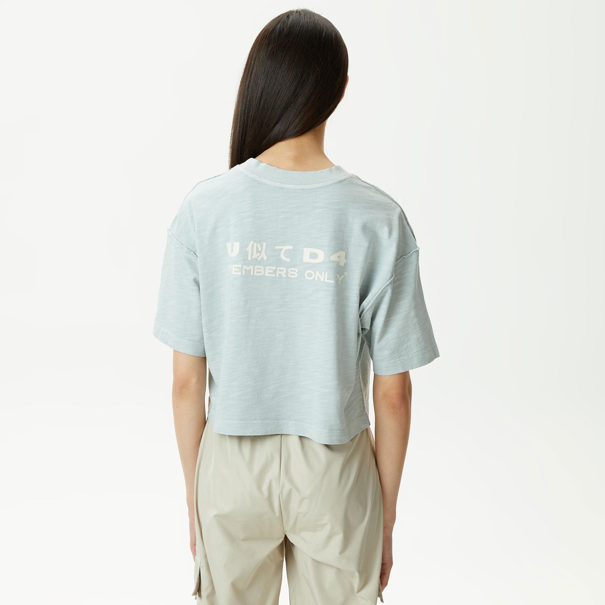UNITED4 Kadın Mavi T-Shirt