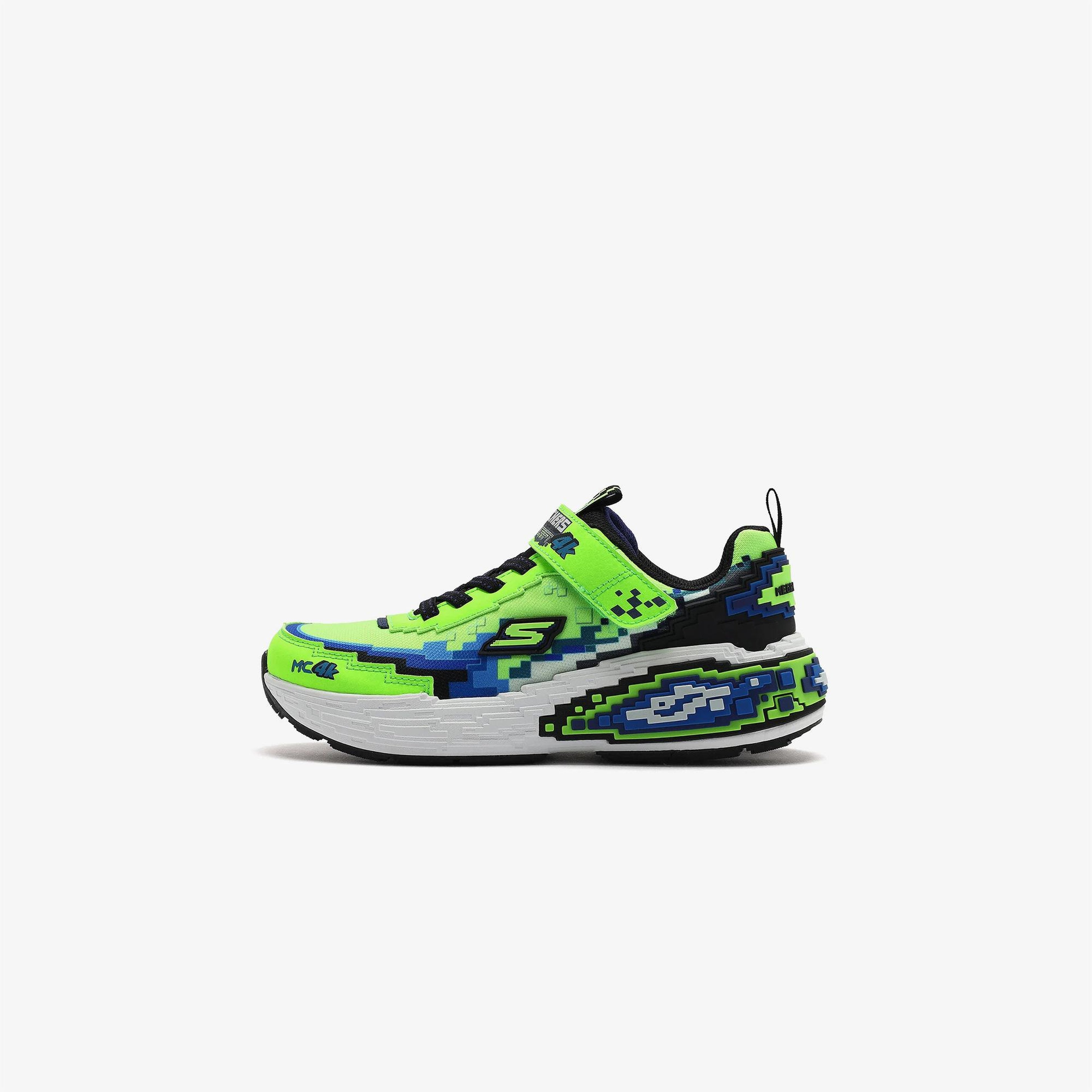 Skechers Mega-Craft 4K Çocuk Yeşil Spor Ayakkabı