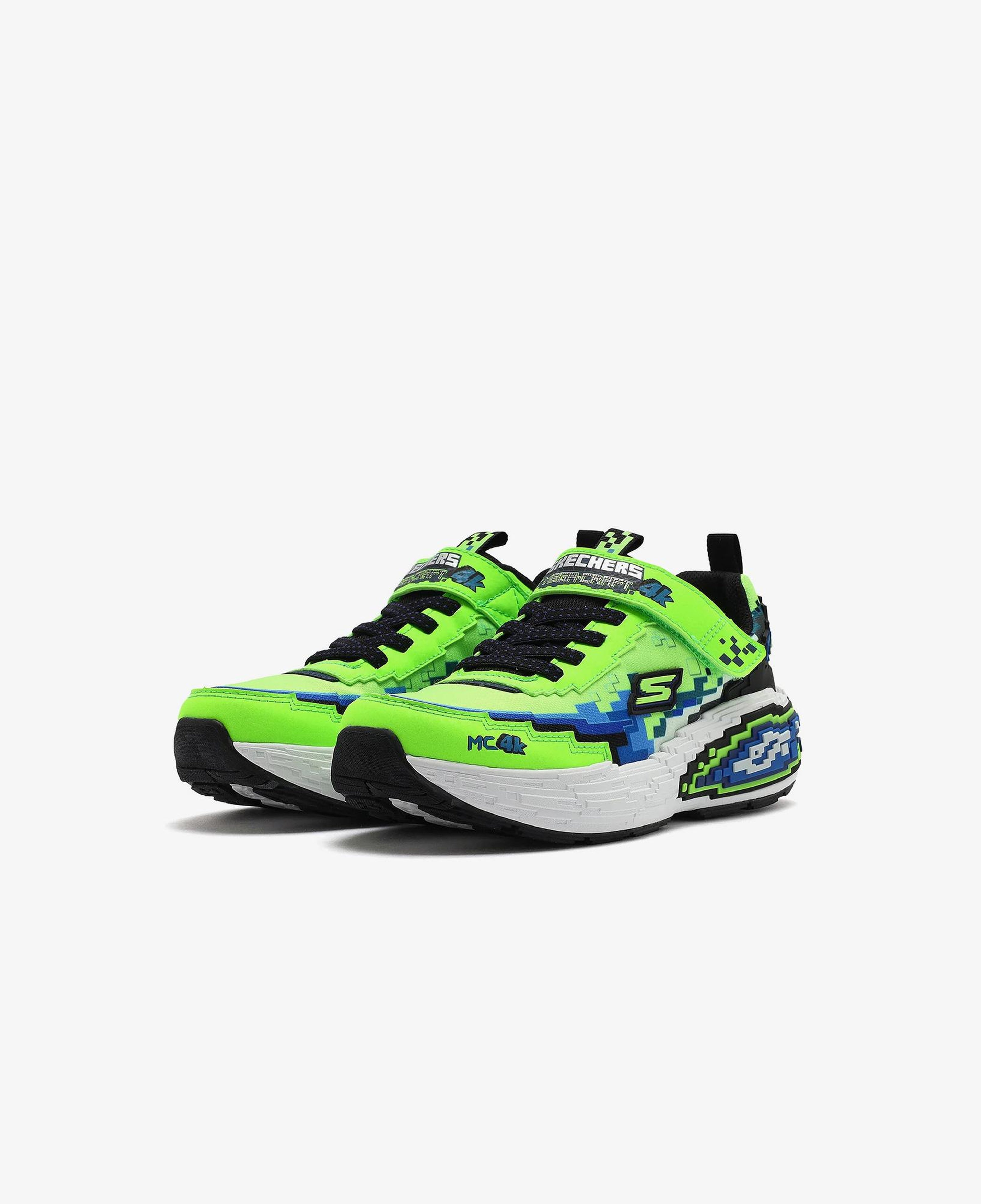 Skechers Mega-Craft 4K Çocuk Yeşil Spor Ayakkabı