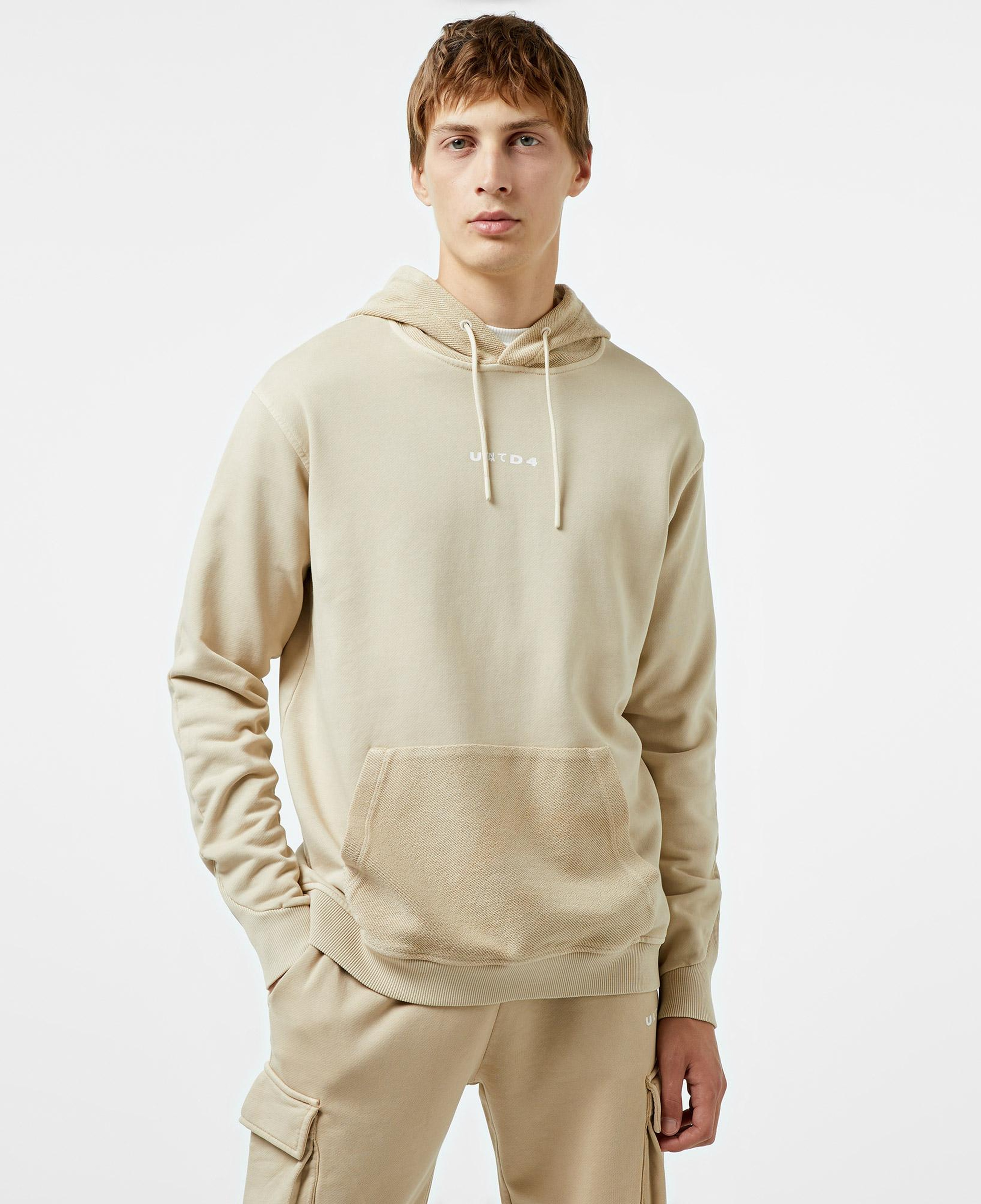 UNITED4 Erkek Krem Sweatshirt