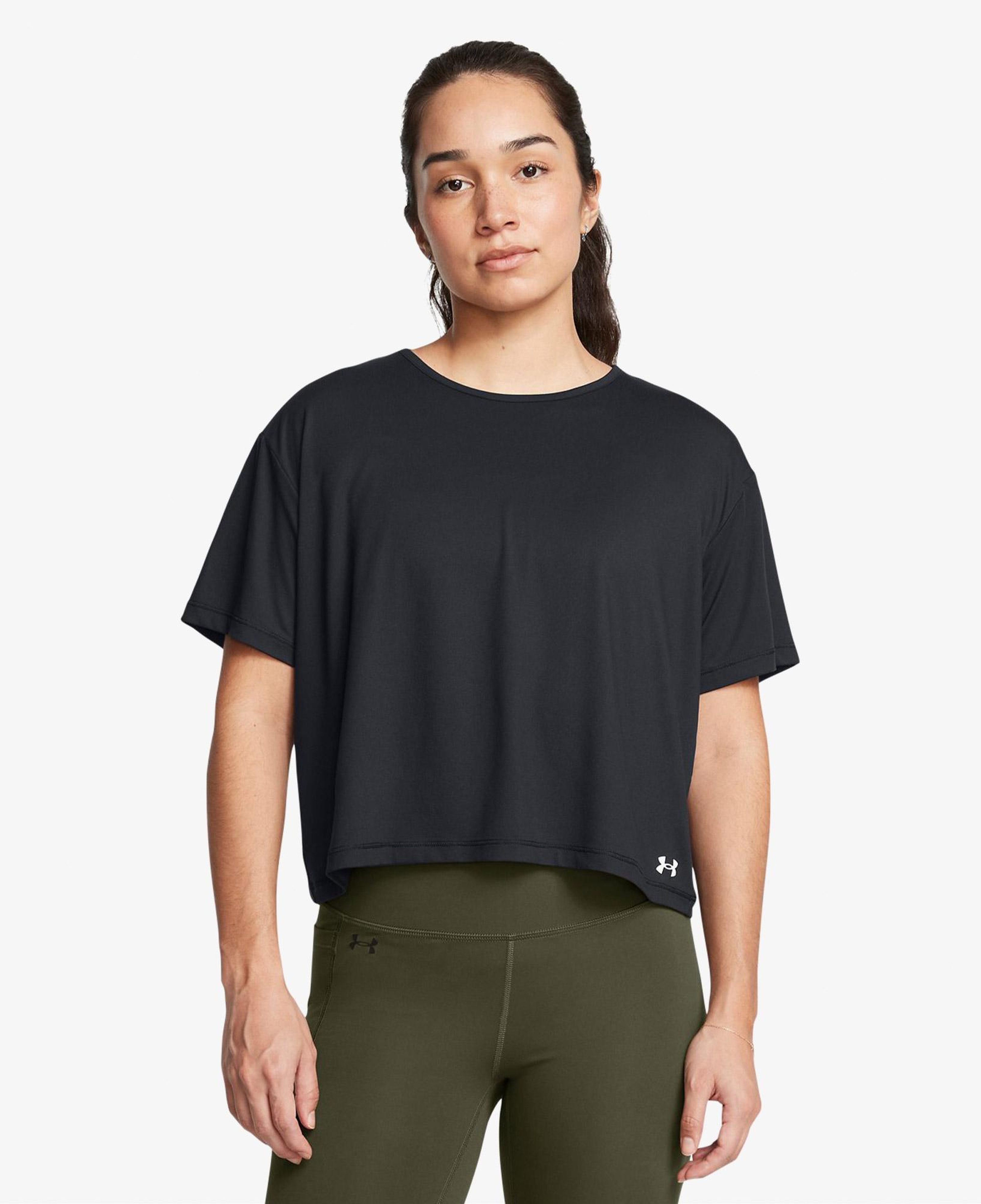Under Armour Motion Kadın Siyah Günlük T-Shirt