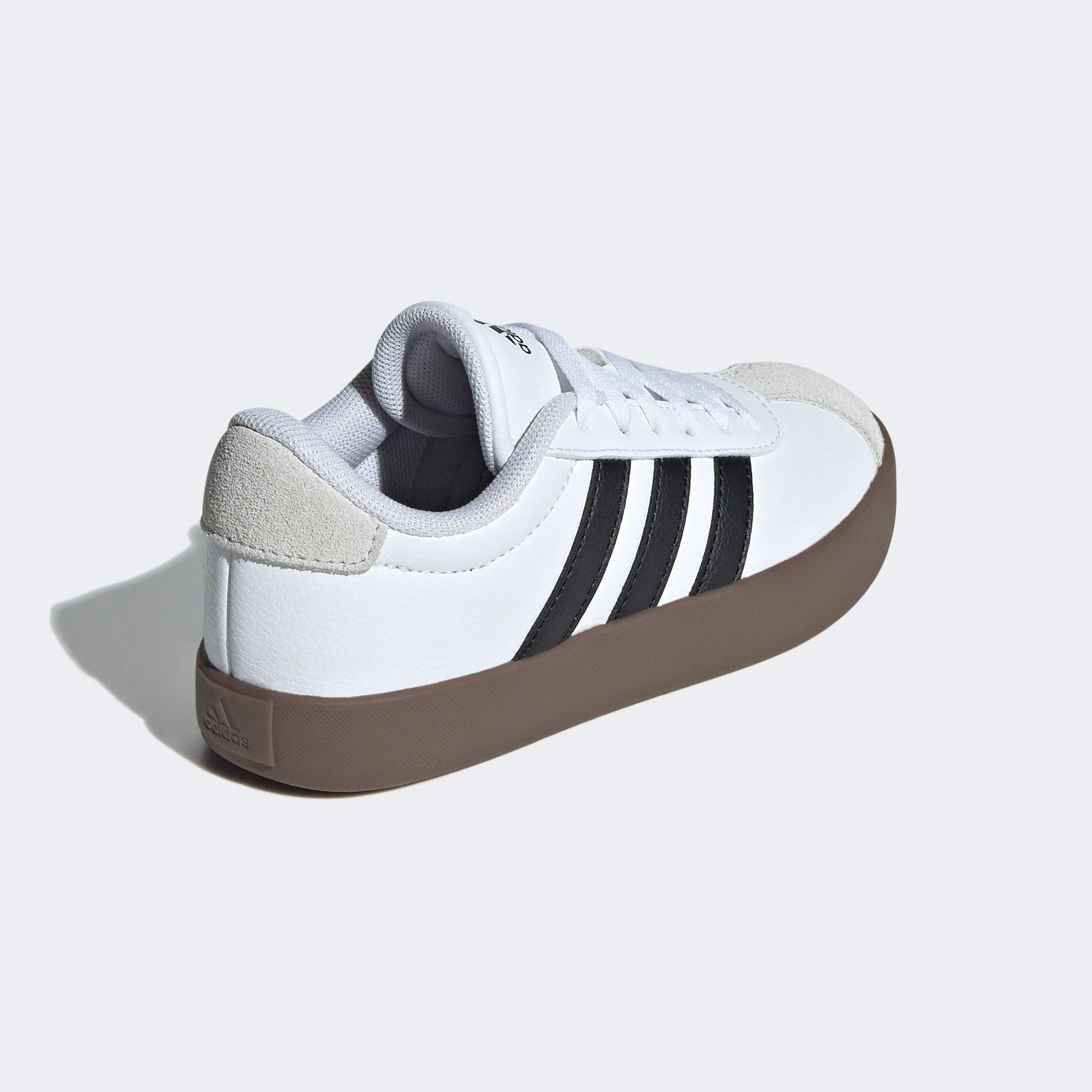 adidas VL Court 3 Çocuk Beyaz  Spor Ayakkabı