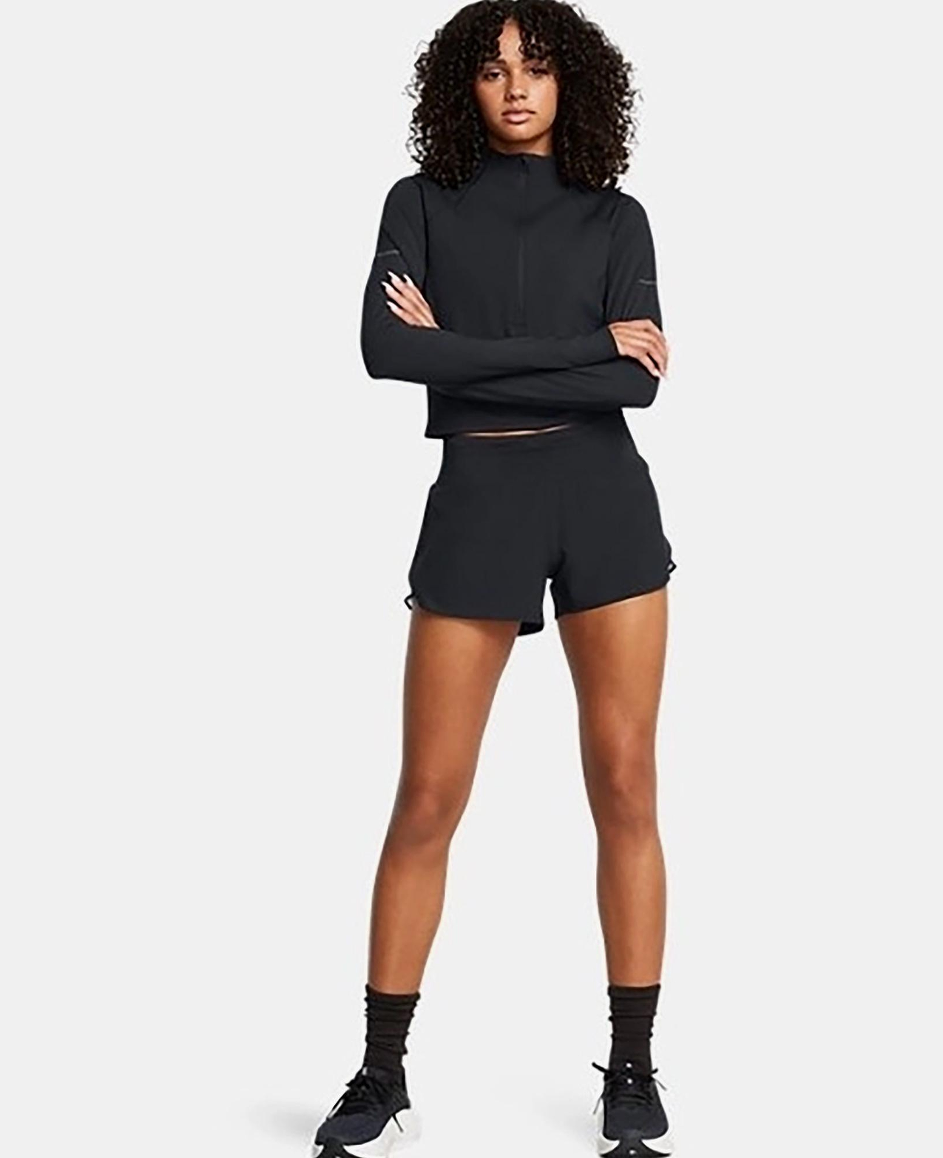 Under Armour Kadın Launch Pro 3inch Kadın Siyah Şort