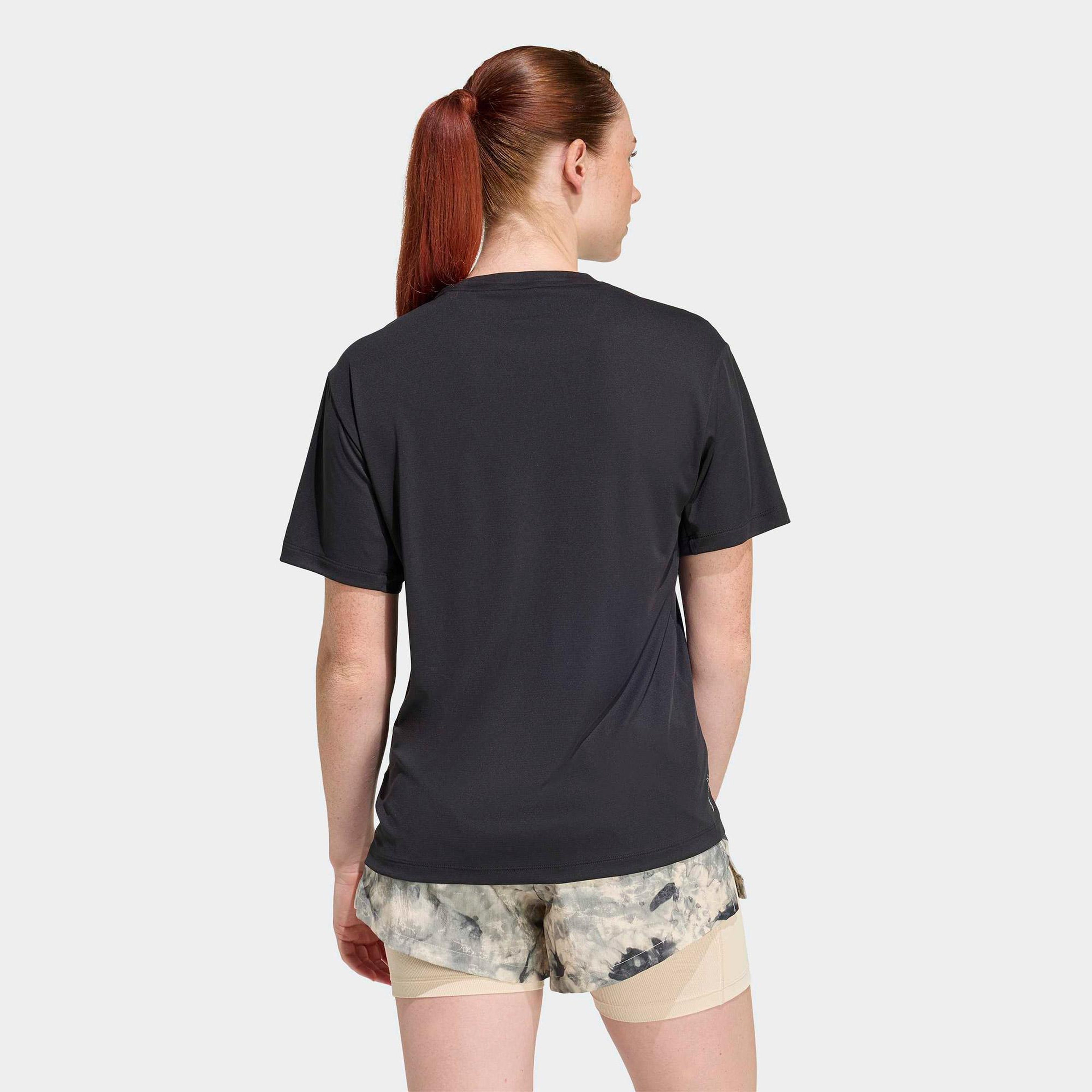 adidas Adi365 Running Essentials Kadın Siyah Koşu T-Shirt