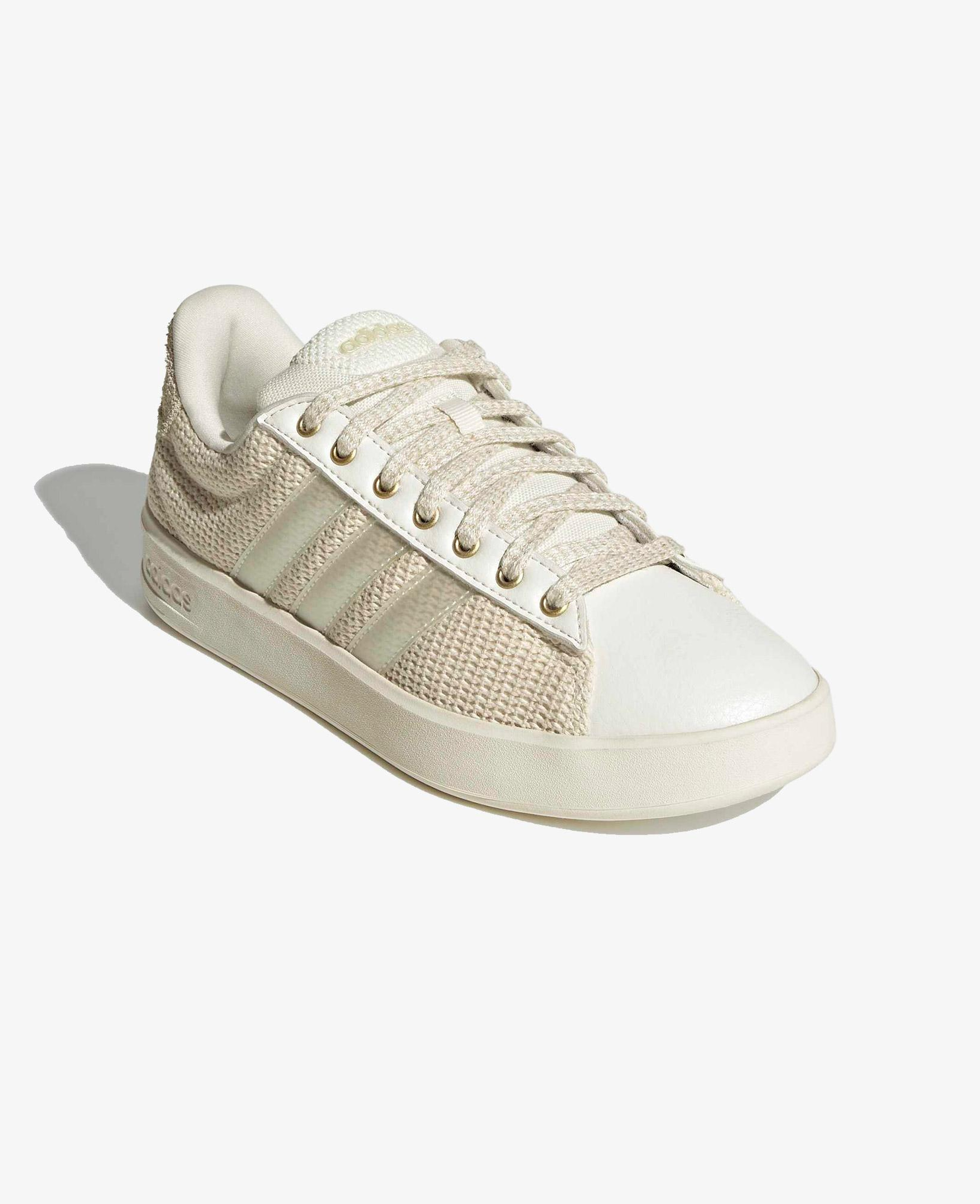 adidas Grand Court 3.0 Kadın Beyaz Tenis Ayakkabısı