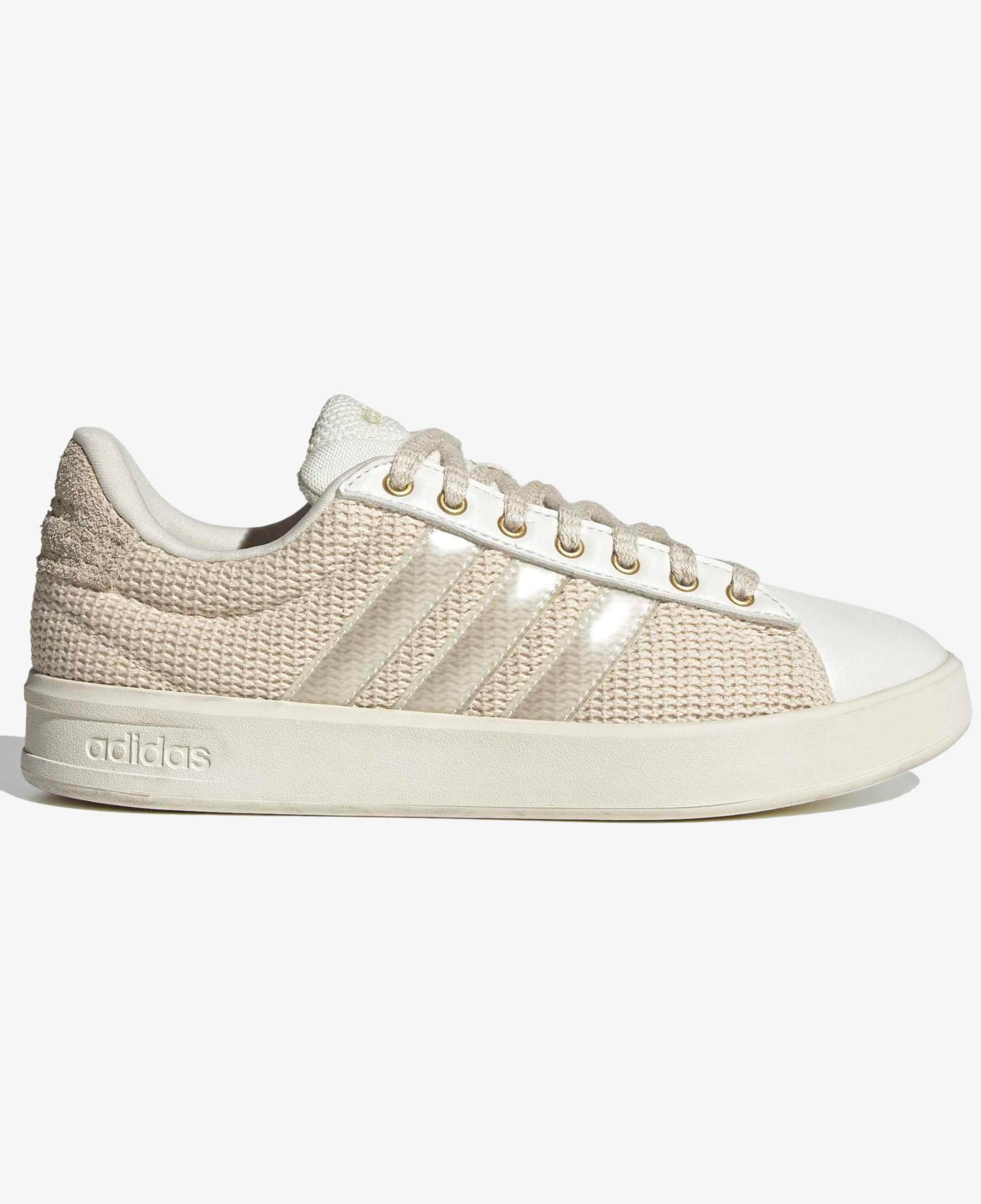 adidas Grand Court 3.0 Kadın Beyaz Tenis Ayakkabısı