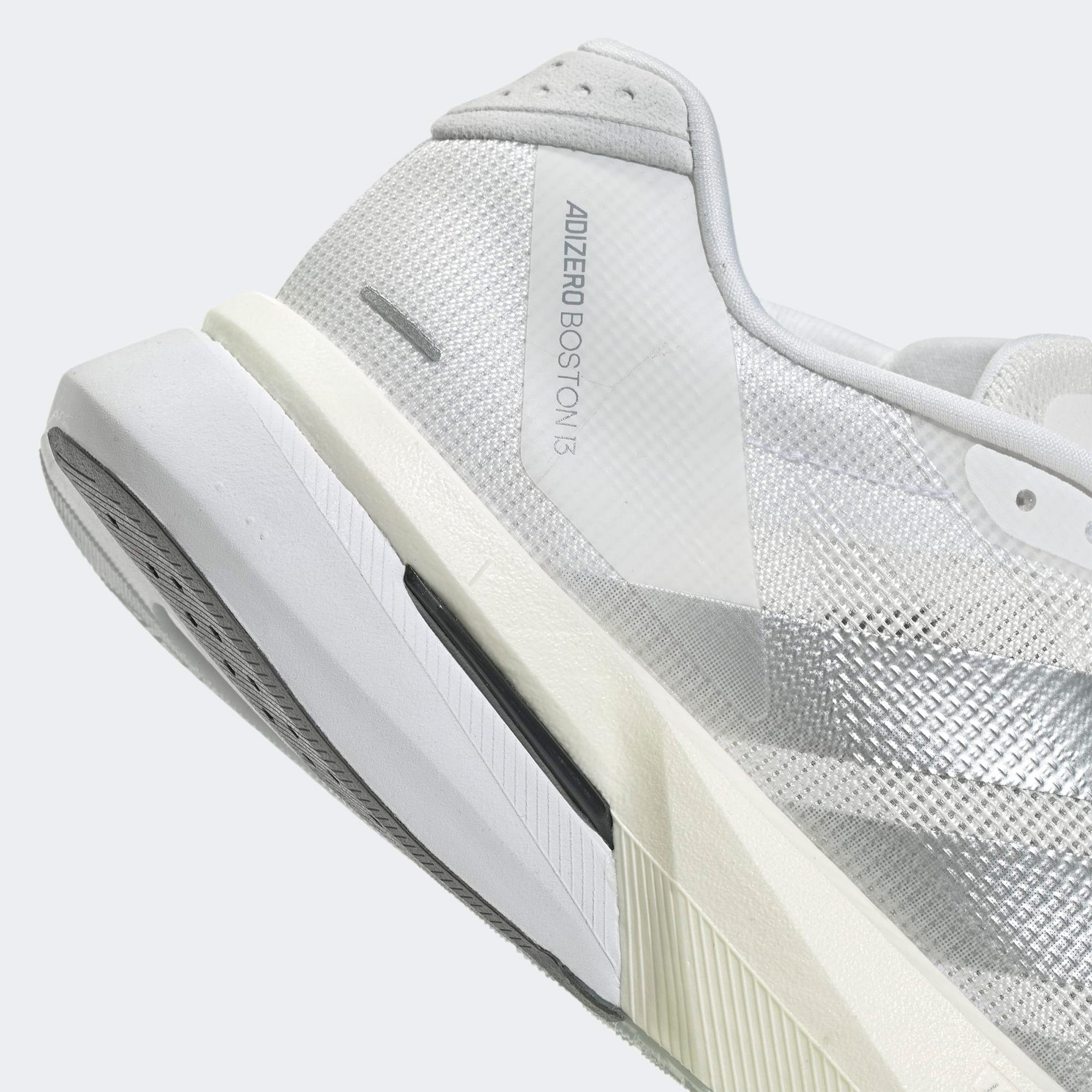 adidas Adizero Boston 13 Kadın Beyaz Koşu Ayakkabısı