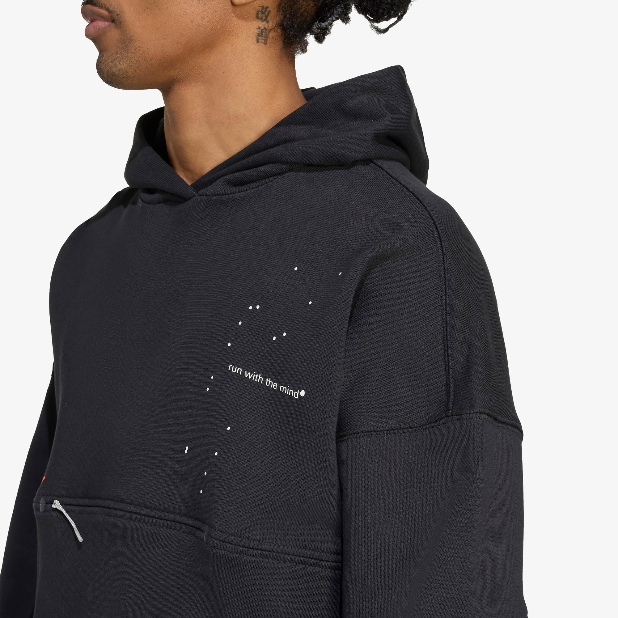adidas Adi365 H.Koumori Running Erkek Siyah Koşu Sweatshirt