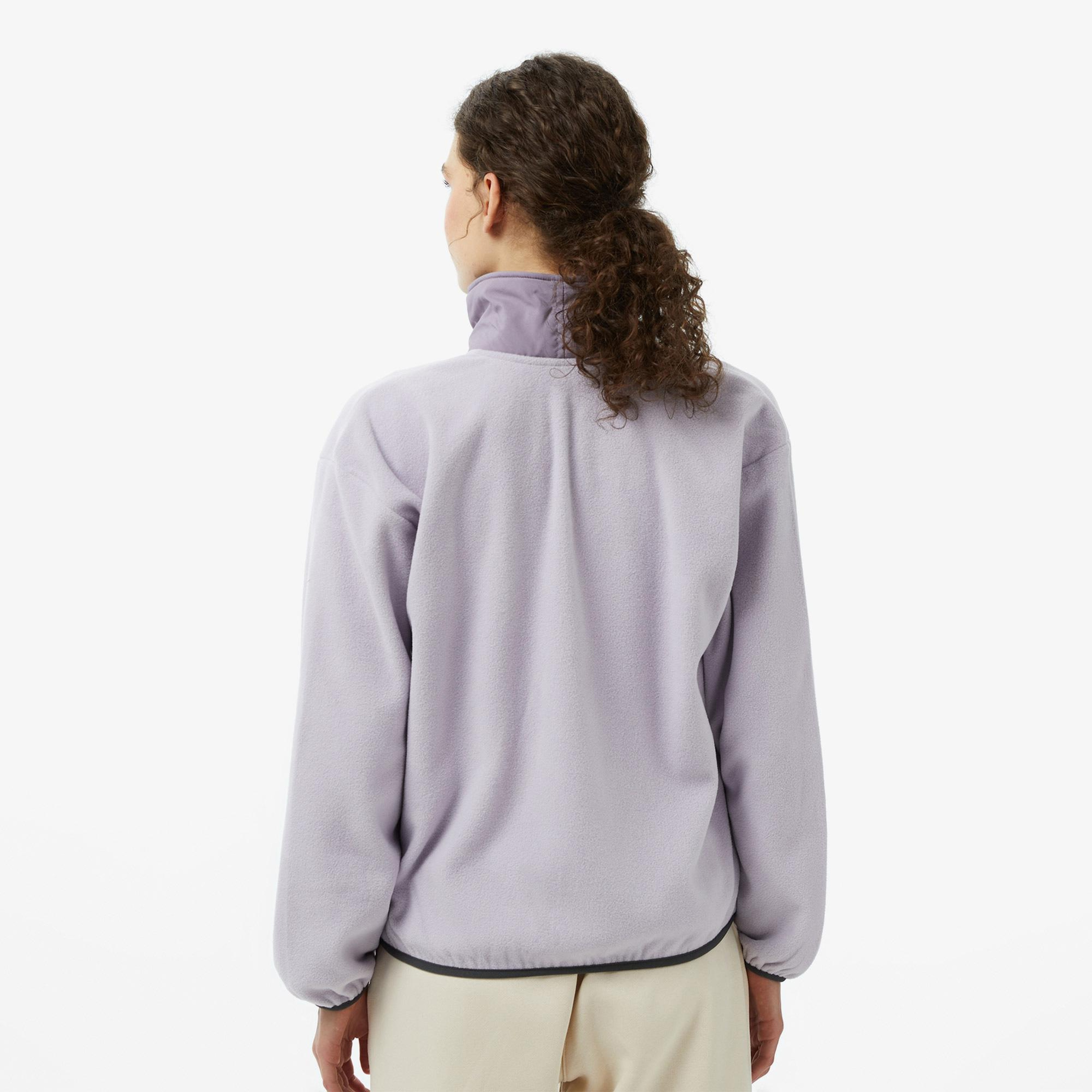 Columbia Sequoia Grove Full Zip Fleece Kadın Mor Outdoor Sweatshirt