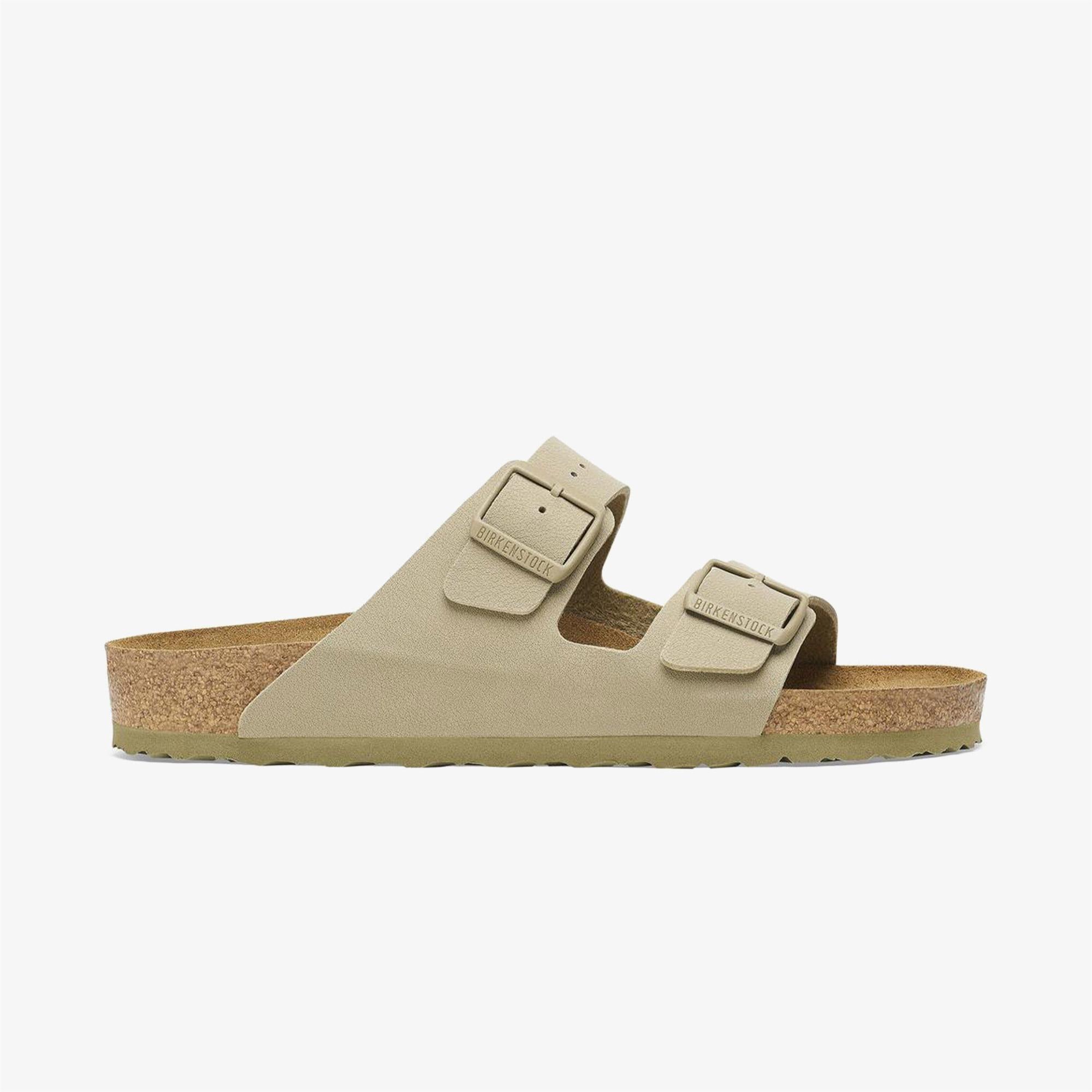 Birkenstock Arizona Bf Cift Bantli Unisex Bej Terlik
