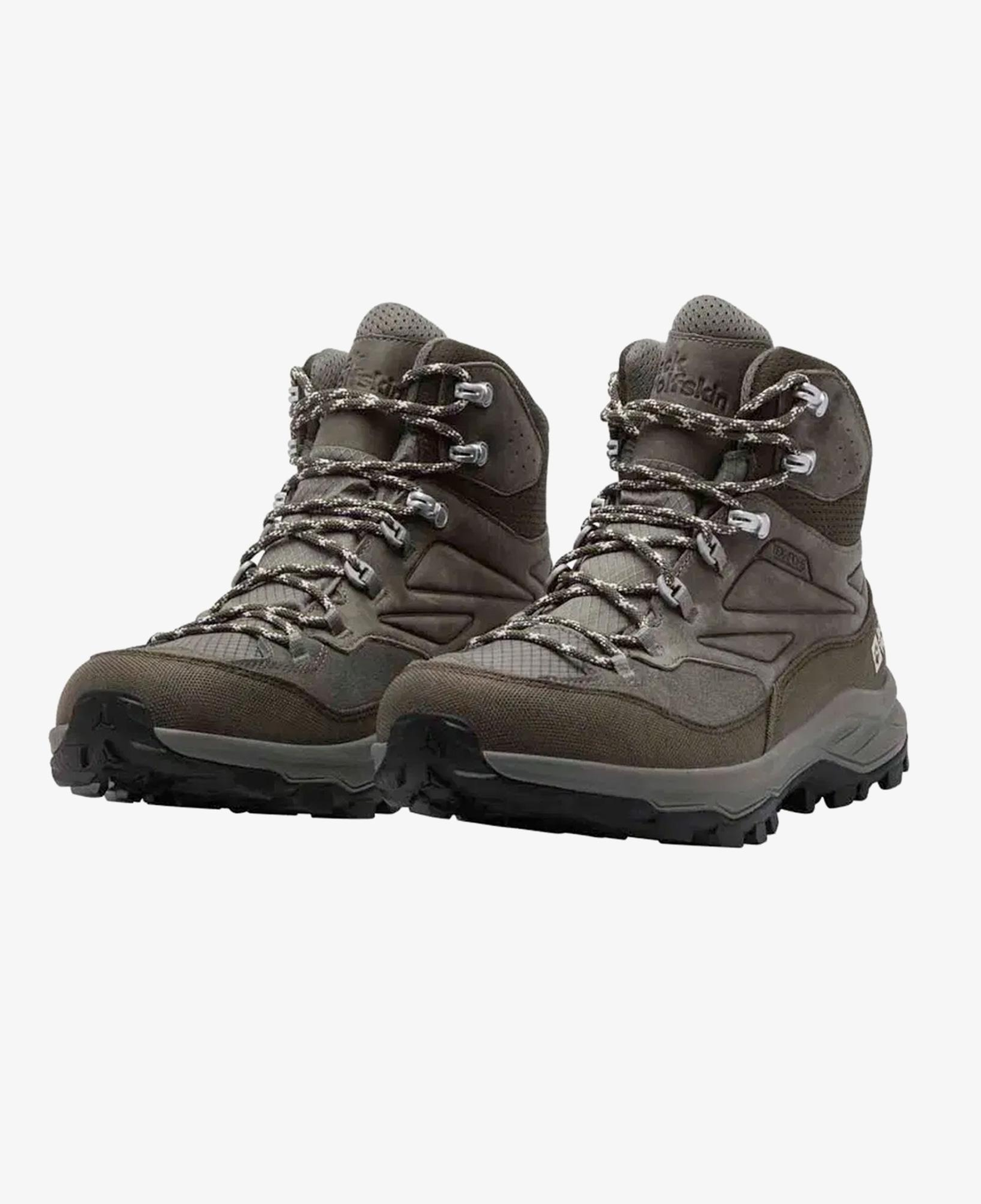 Jack Wolfskin Cyrox Texapore Mid Erkek Kahverengi Outdoor Bot