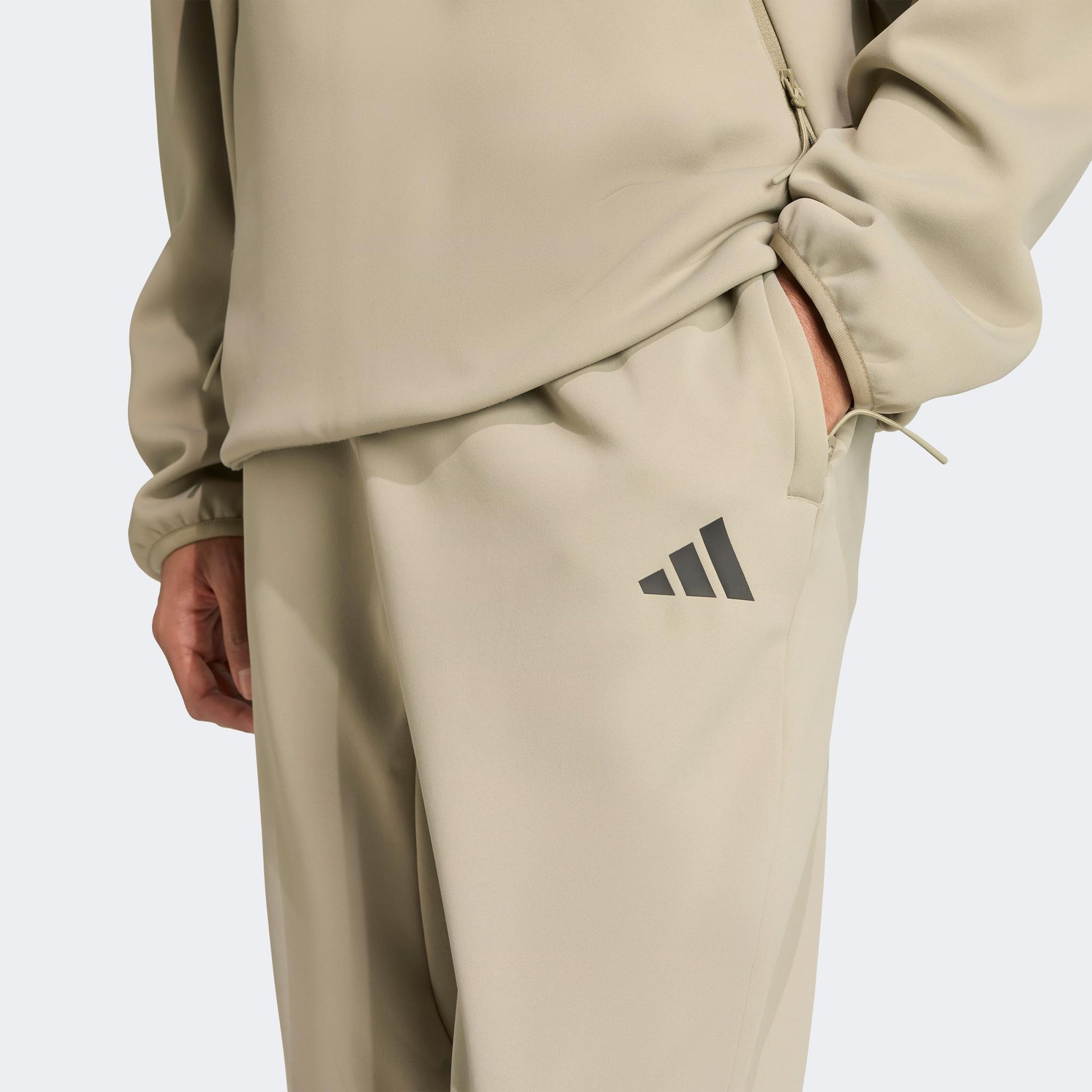 adidas City Tech Softshell Erkek Yeşil Eşofman Altı