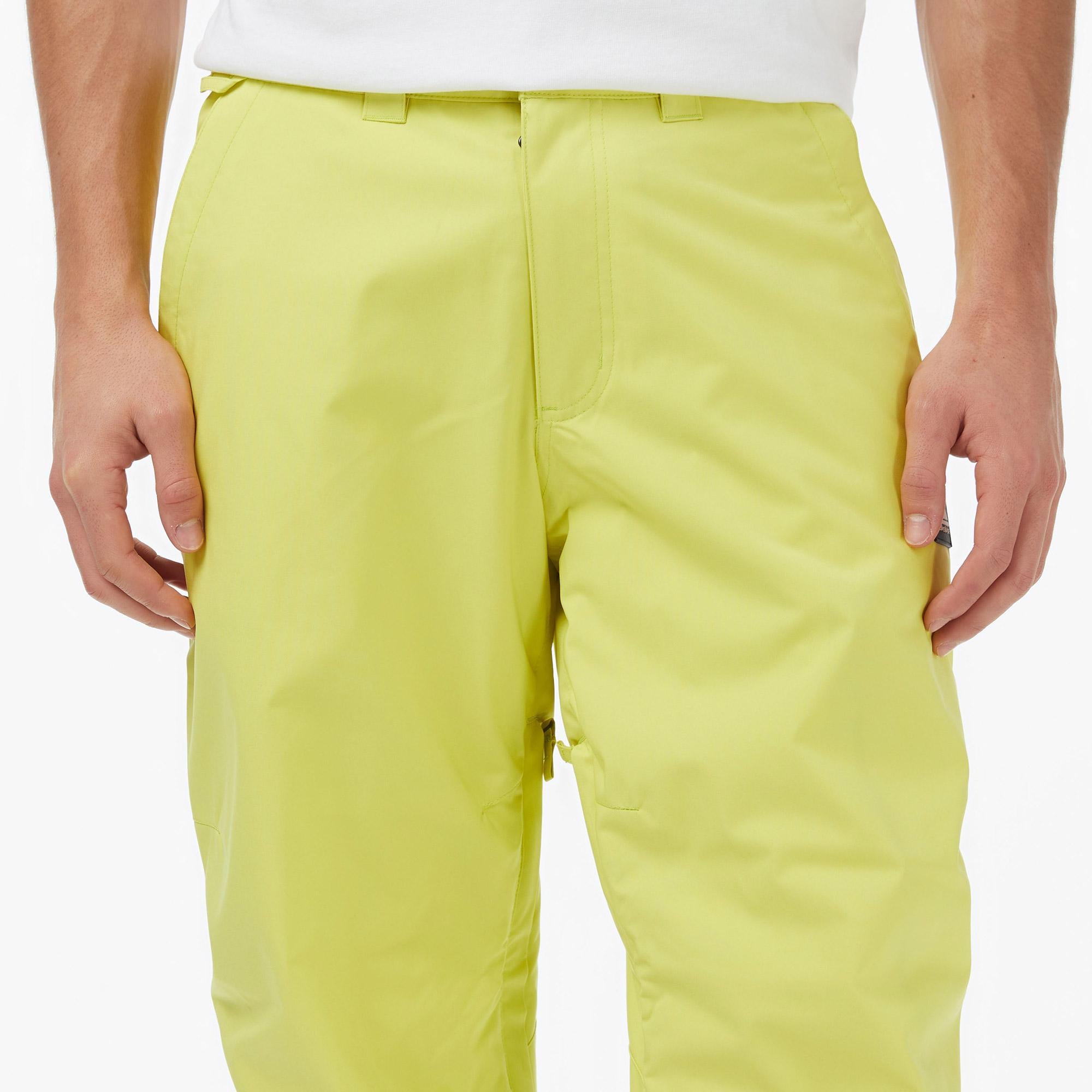 Quiksilver Estate Pt Erkek Sarı Kayak Pantolonu