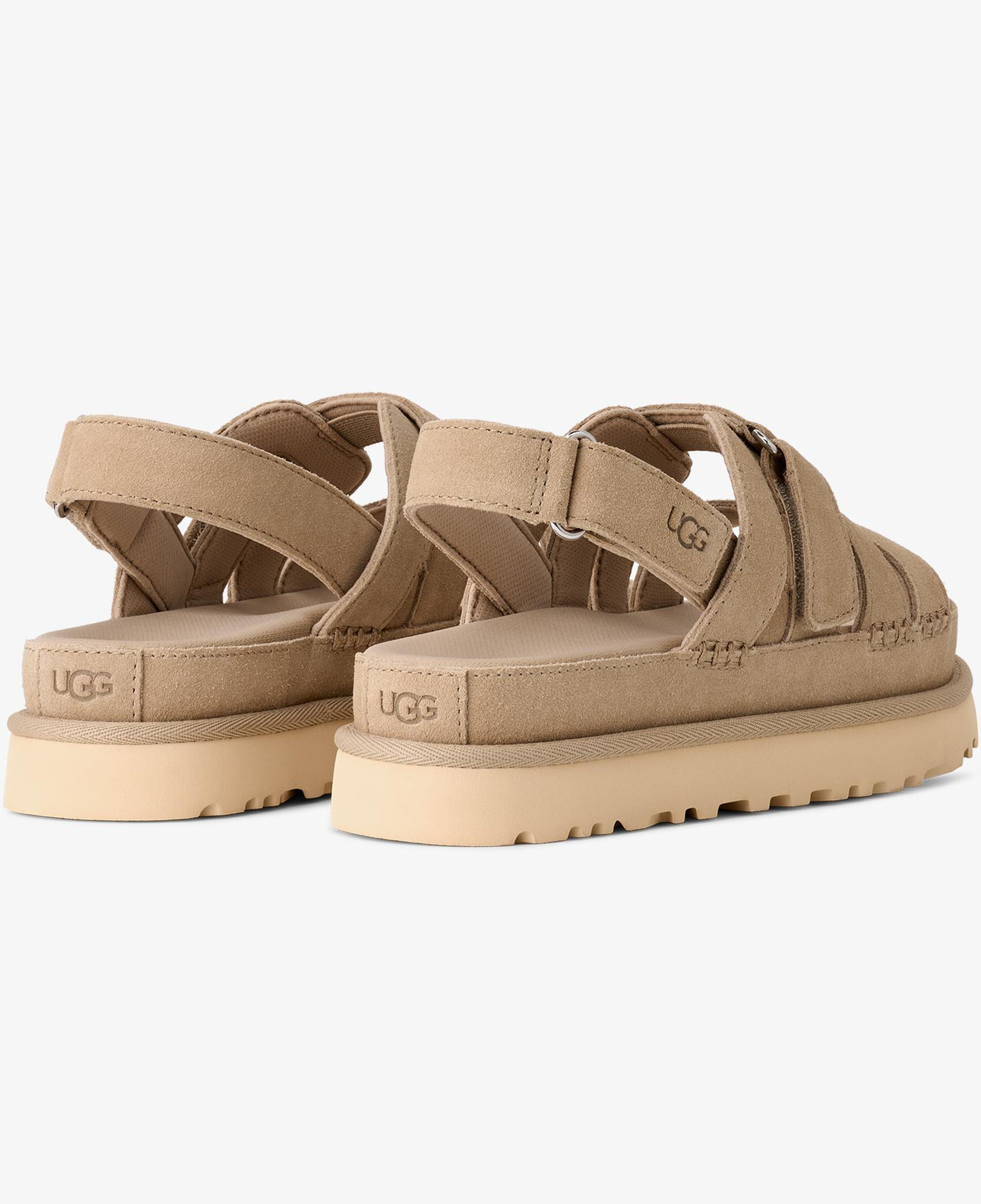 Ugg Goldenstar Gleam Kadın Krem Sandalet
