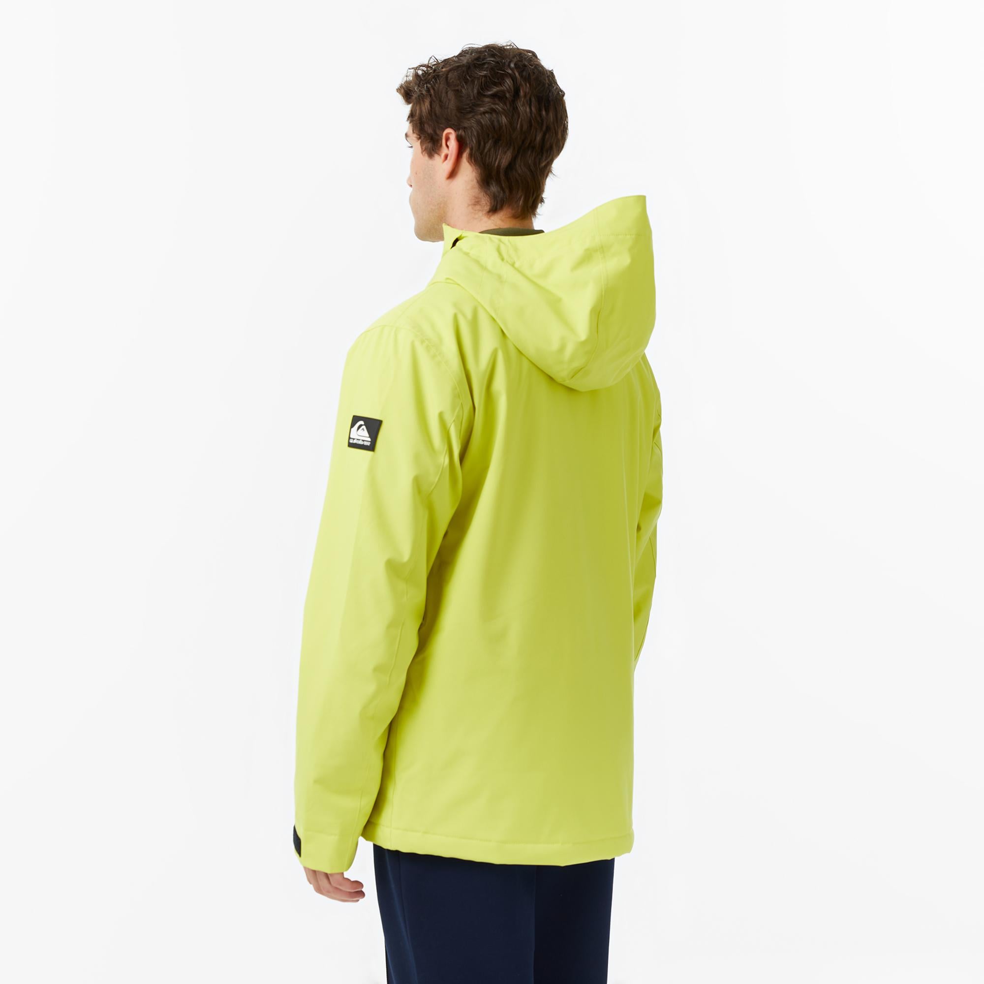 Quiksilver Sycamore Solid 20K Erkek Sarı Kayak Montu