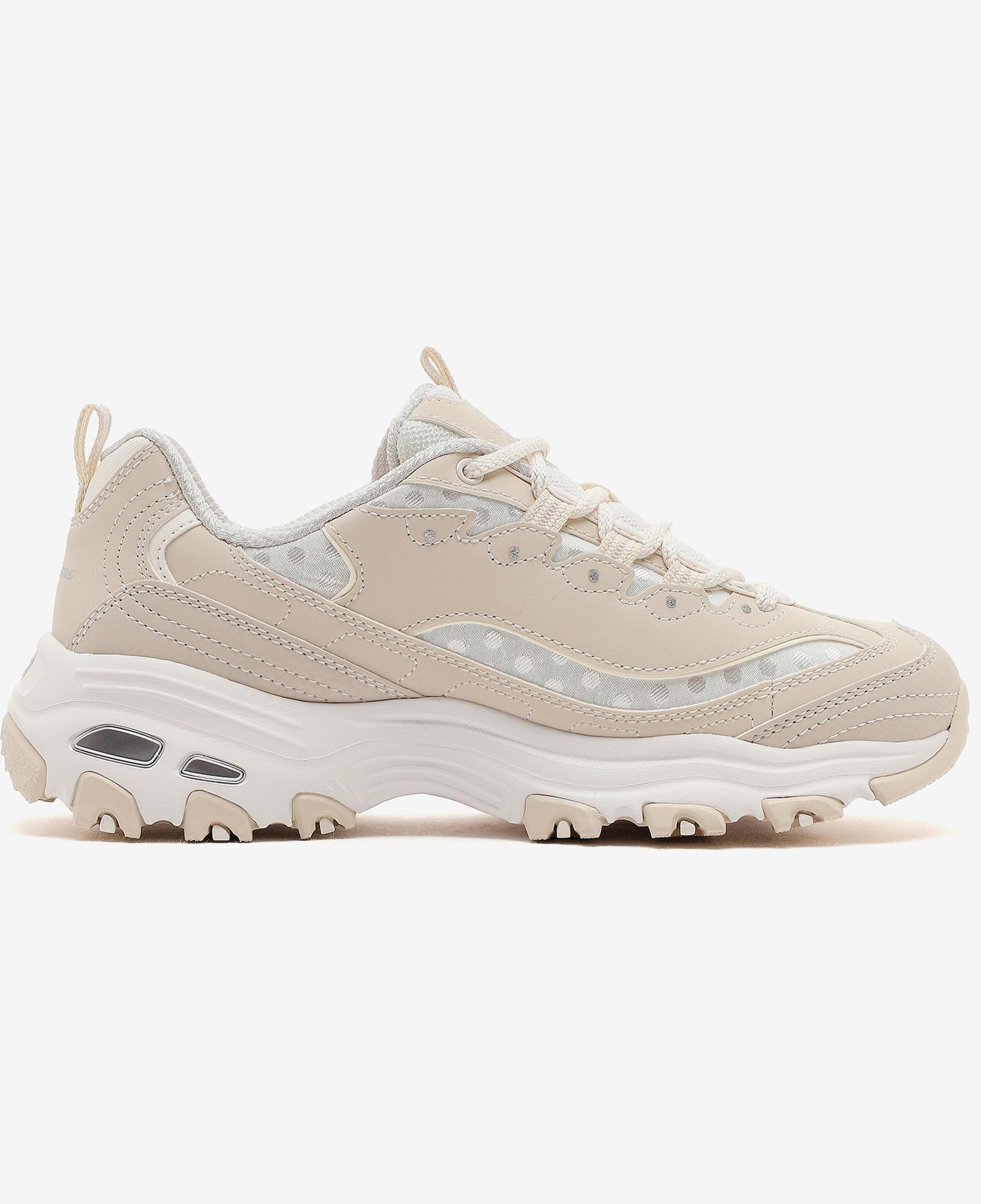 Skechers D'Lites Kadın Beyaz Sneaker