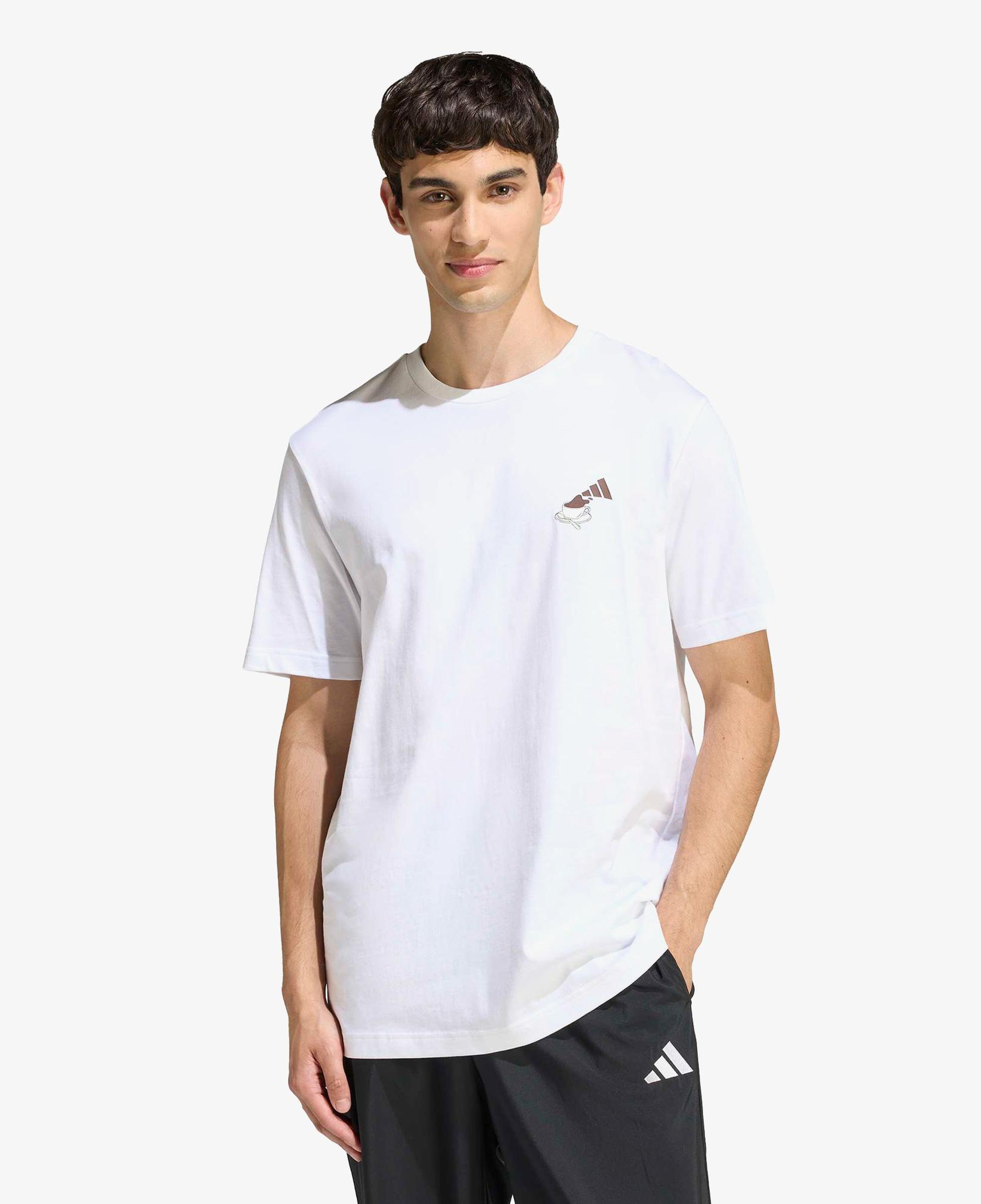adidas Cheesecake Erkek Beyaz Antrenman T-Shirt