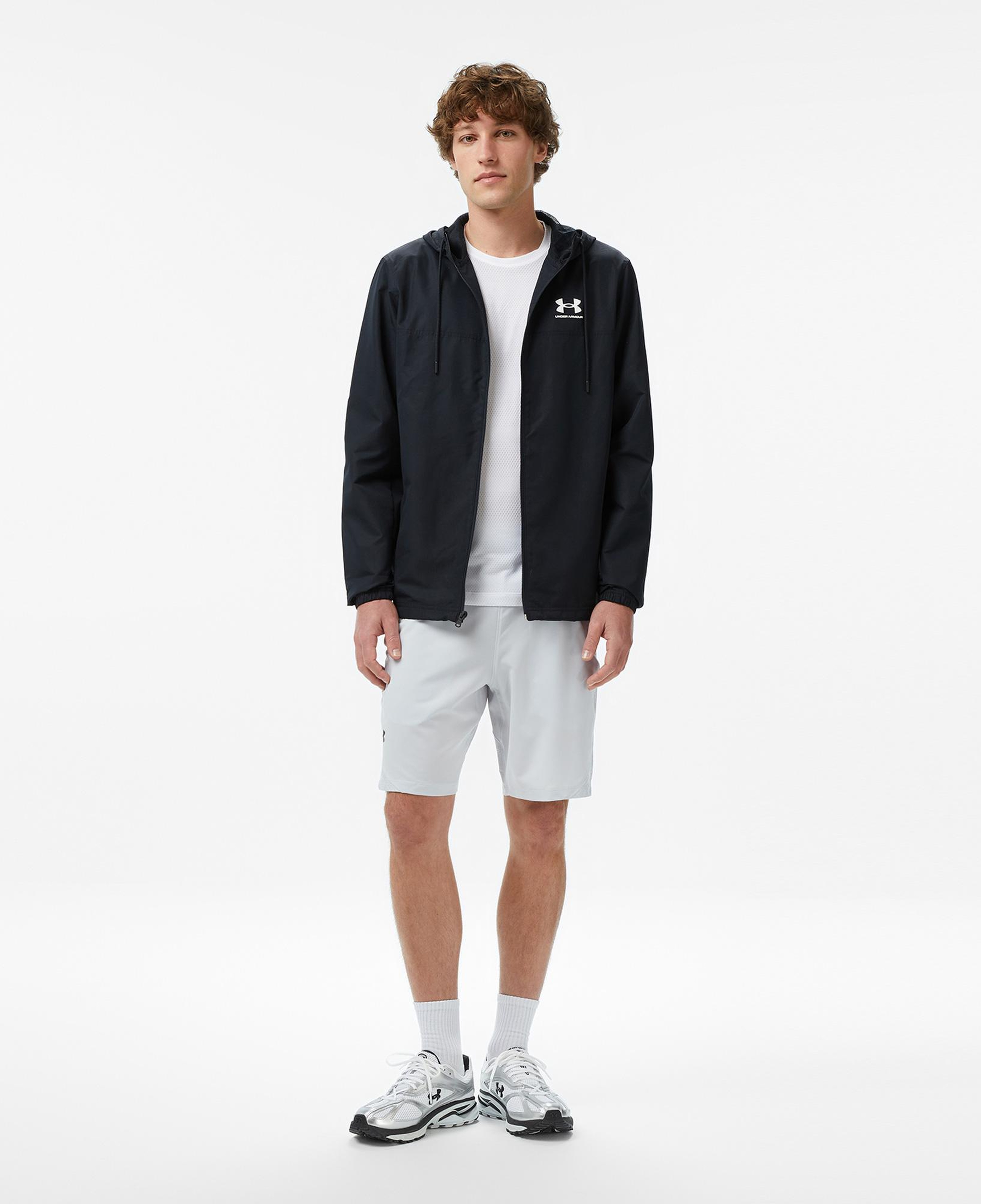 Under Armour Vanish Woven 8in Erkek Gri Antrenman Şortu