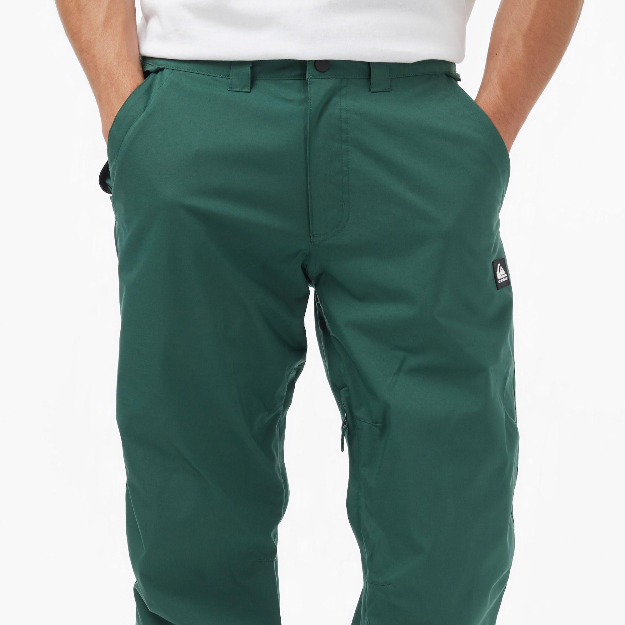 Quiksilver Estate Pt Erkek Yeşil Kayak Pantolonu