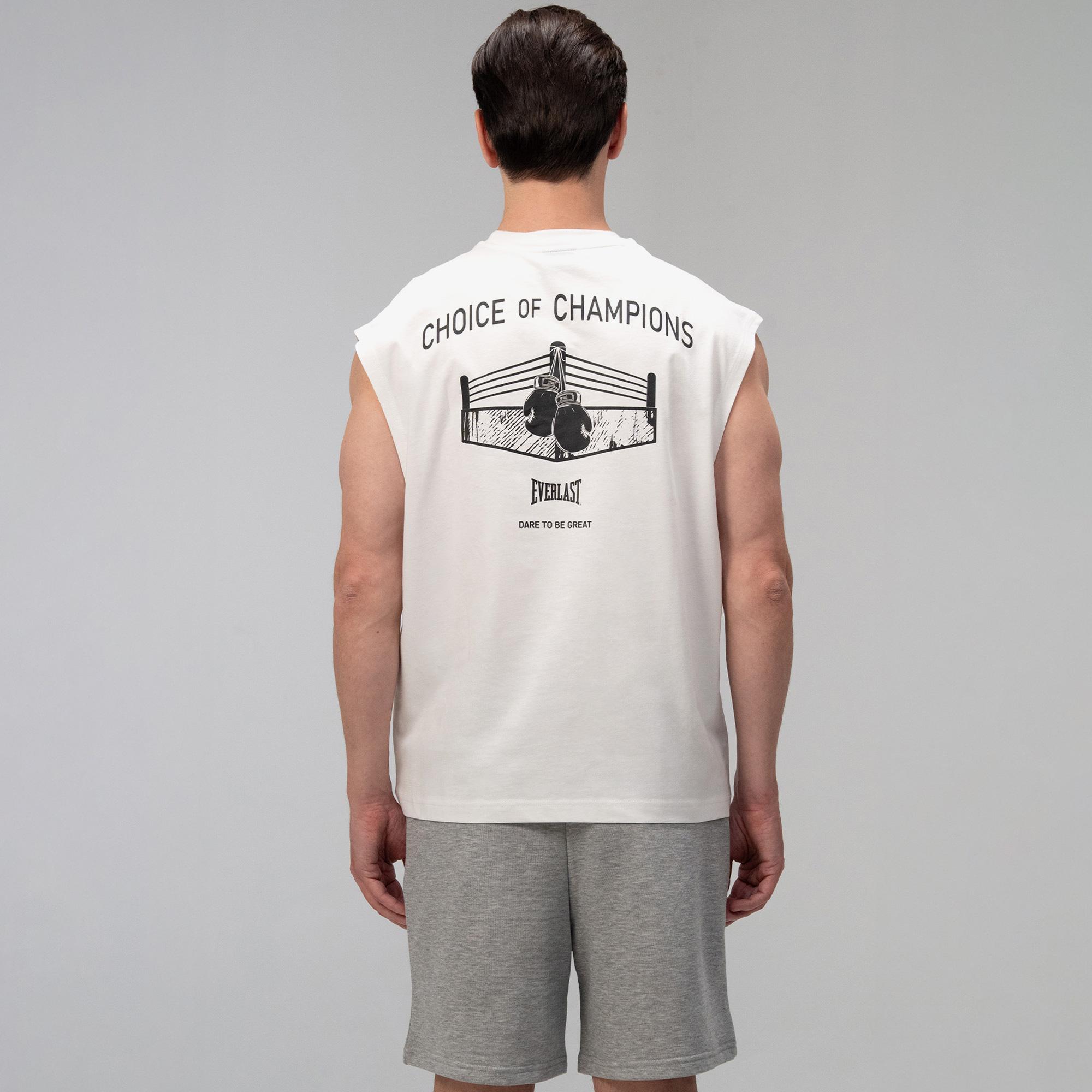 Everlast Choice Of Champs Comfort Fit Beyaz Erkek T-Shirt