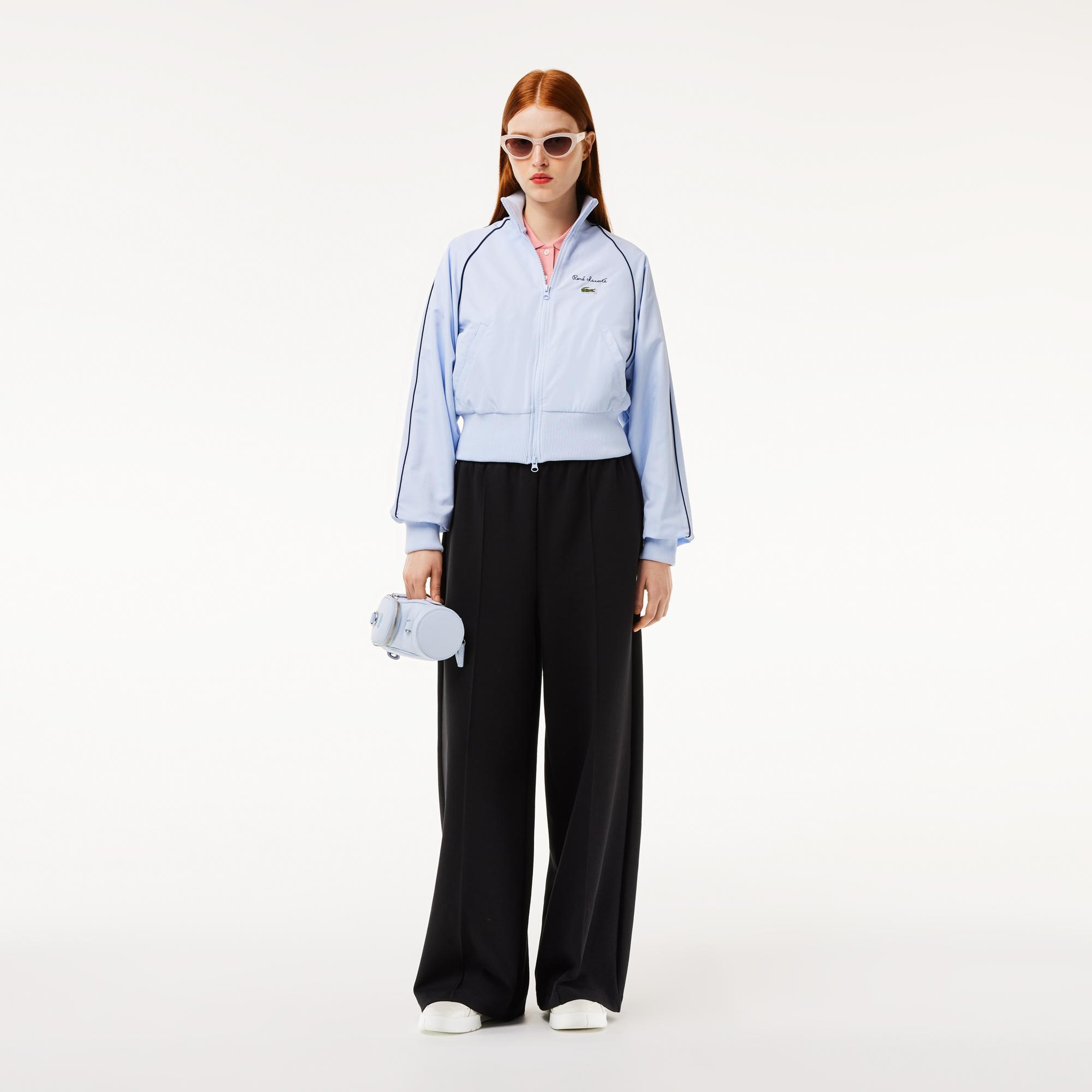 Lacoste Relaxed Fit Diamond Taffeta Track Jacket