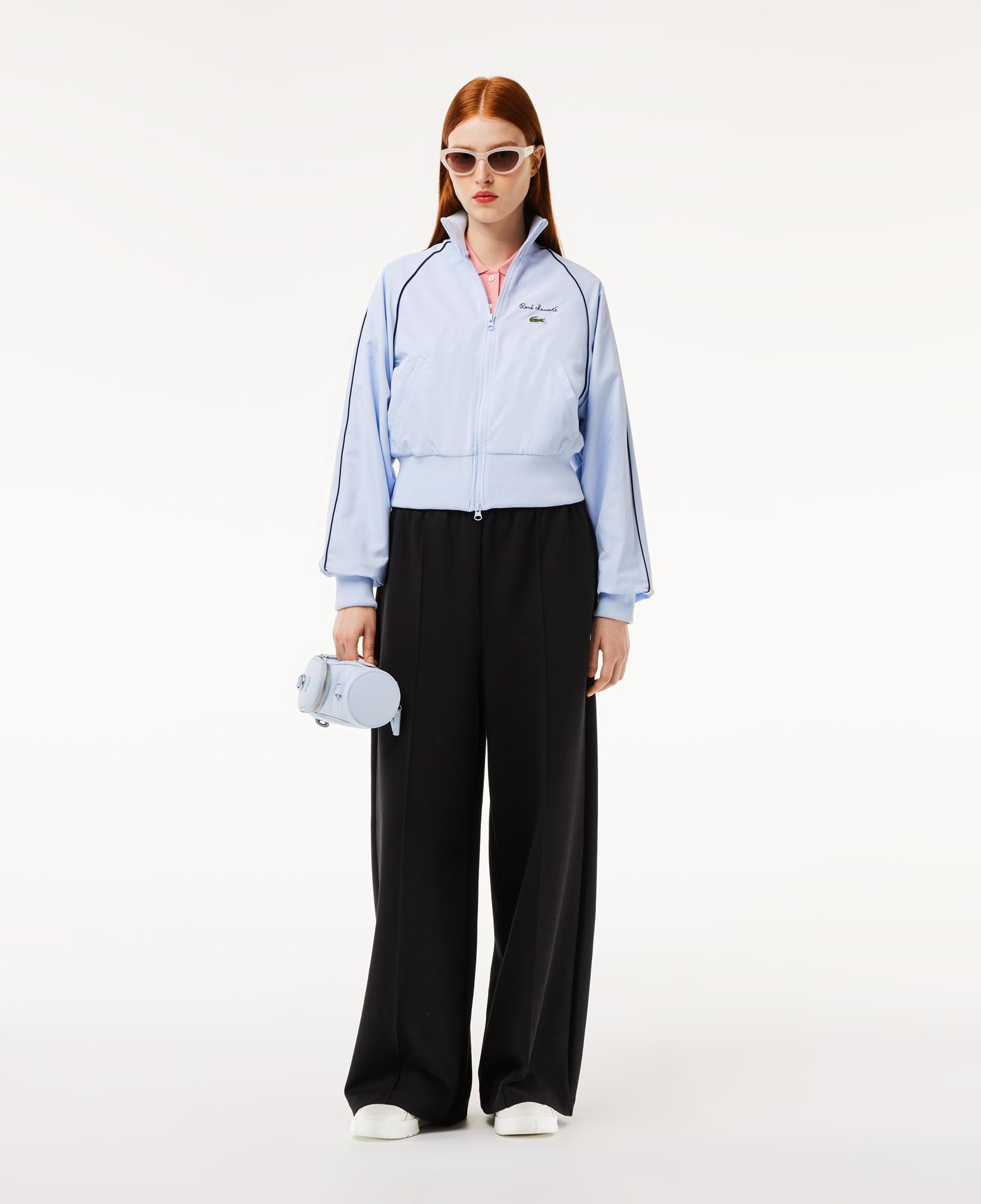 Lacoste Relaxed Fit Diamond Taffeta Track Jacket