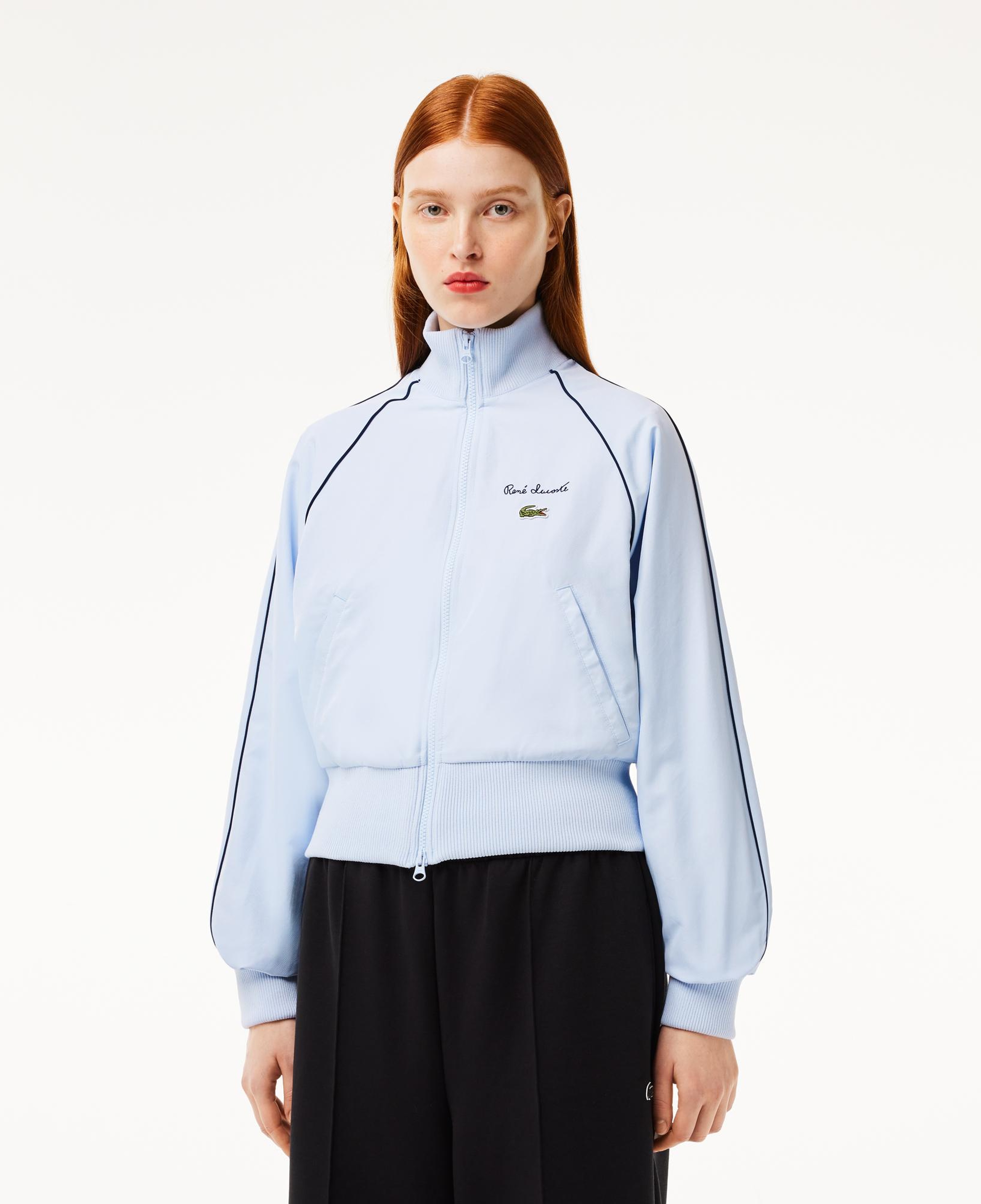 Lacoste Relaxed Fit Diamond Taffeta Track Jacket