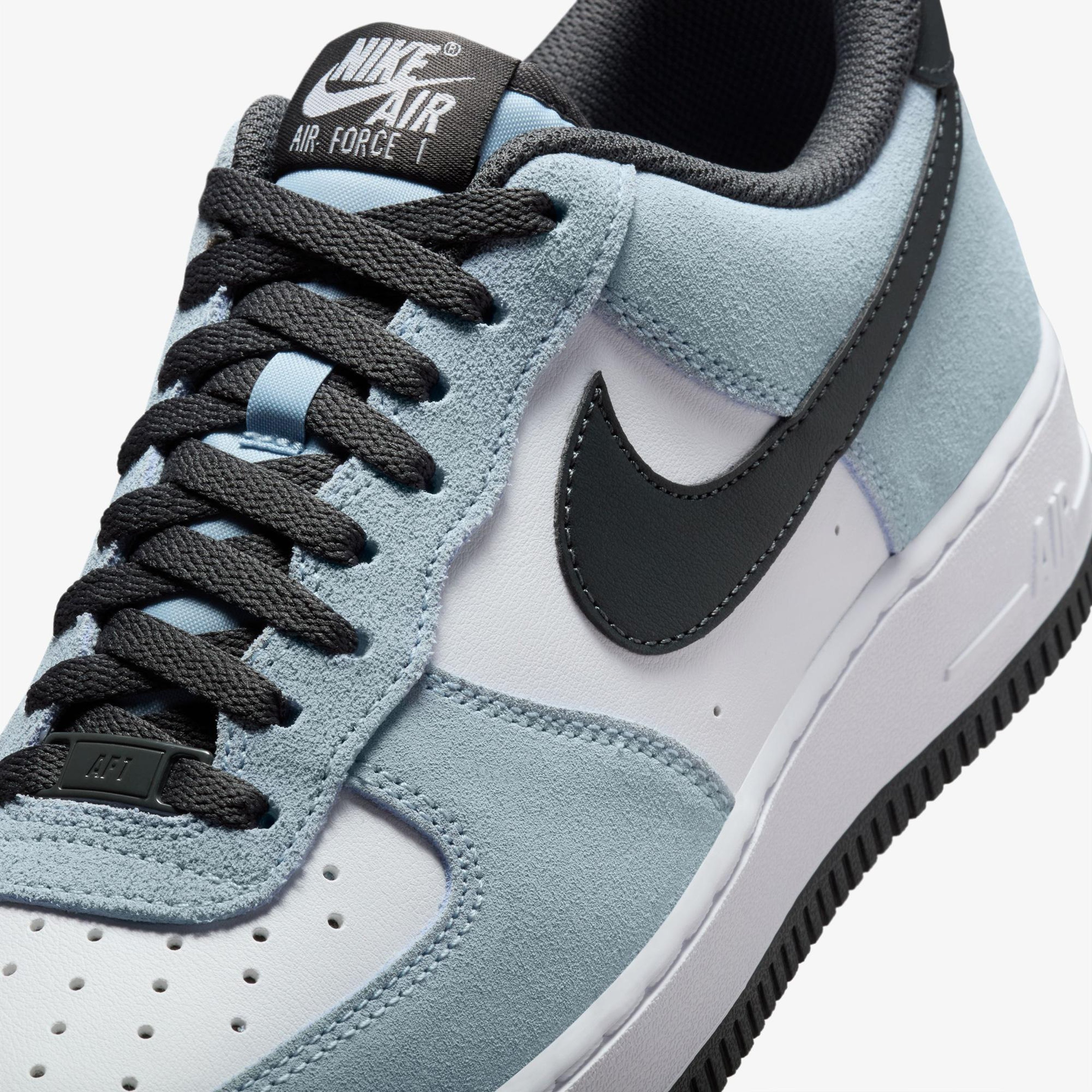 Nike Air Force 1 '07 LV8 Erkek Mavi Spor Ayakkabı