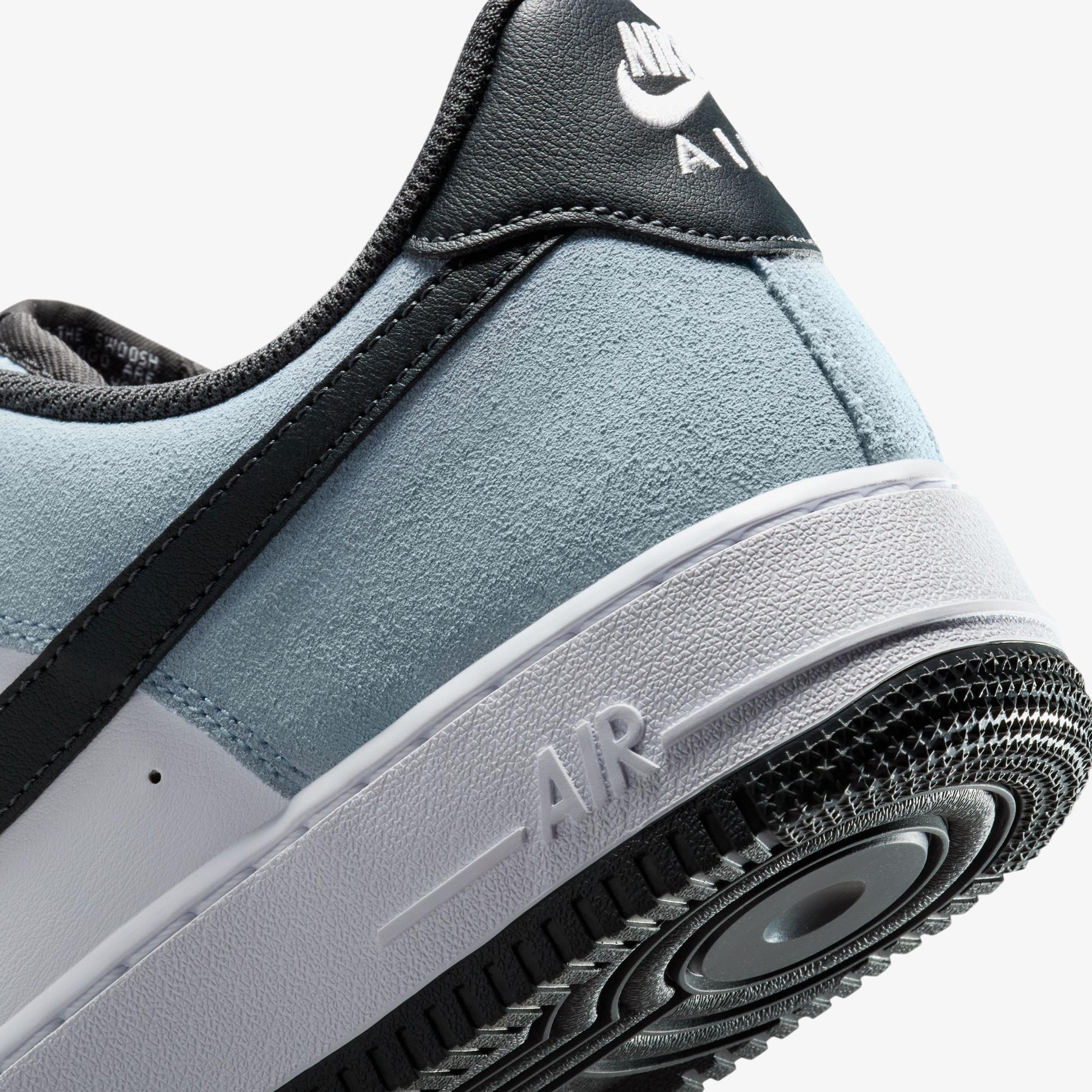 Nike Air Force 1 '07 LV8 Erkek Mavi Spor Ayakkabı