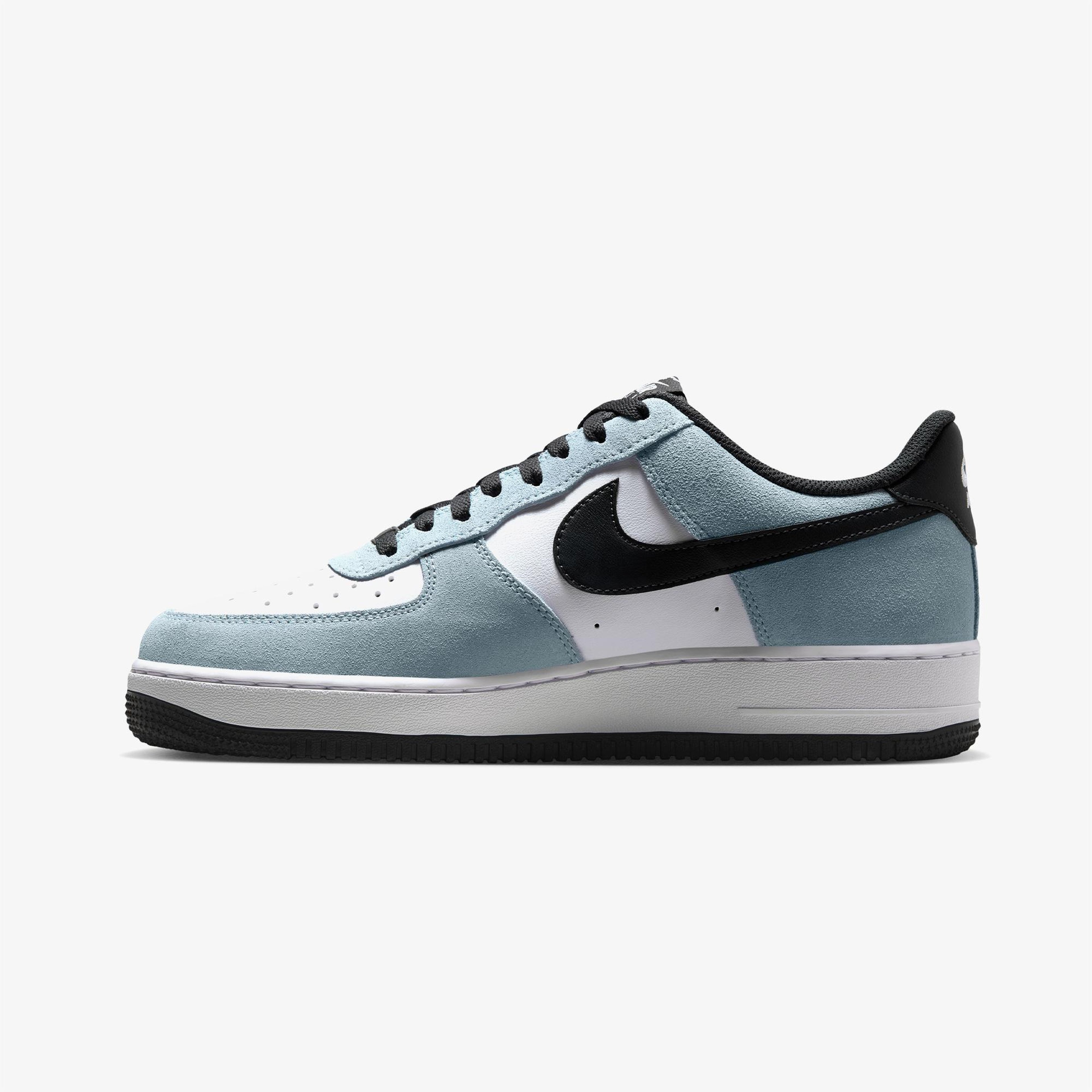 Nike Air Force 1 '07 LV8 Erkek Mavi Spor Ayakkabı