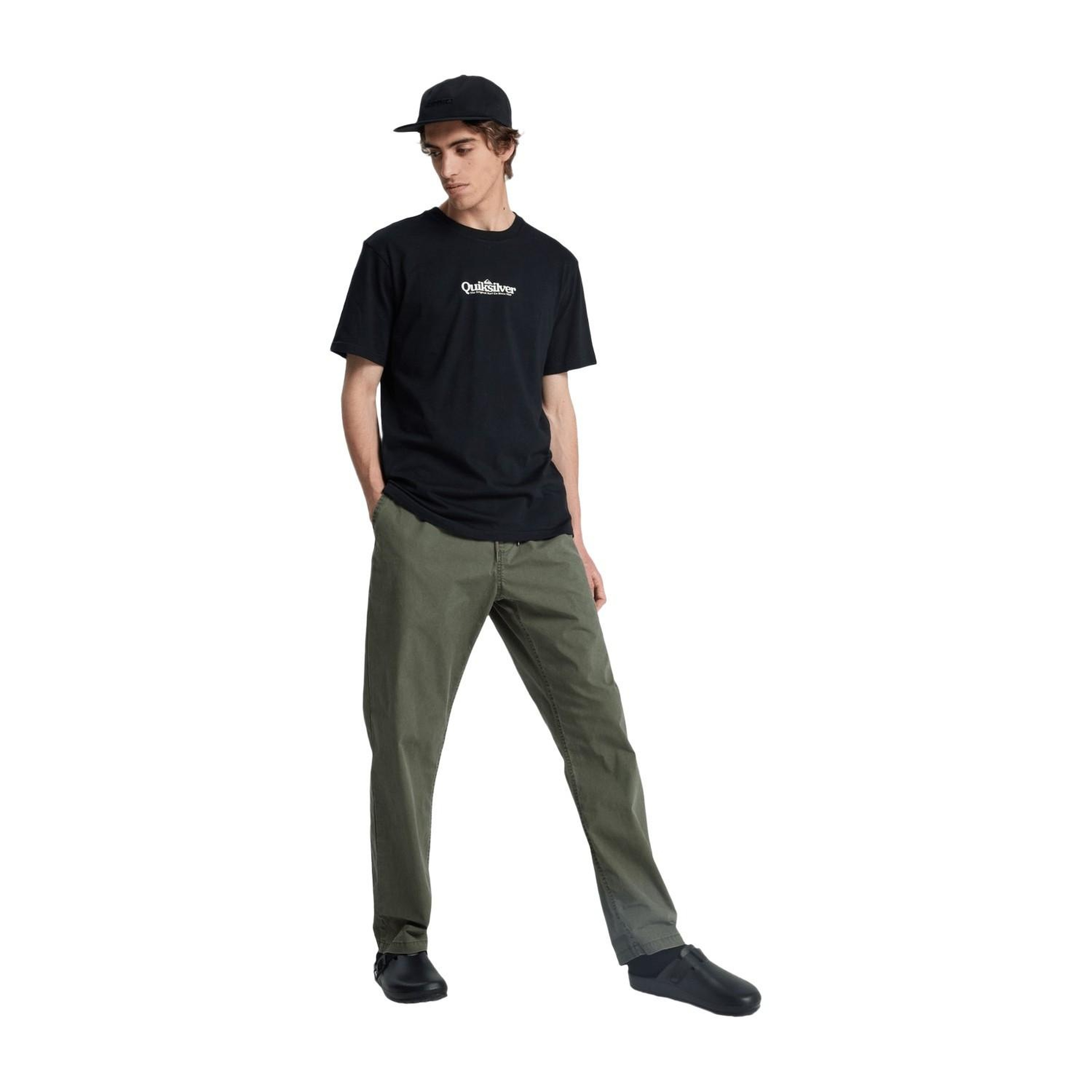 Quiksilver Fineline Erkek Tişört