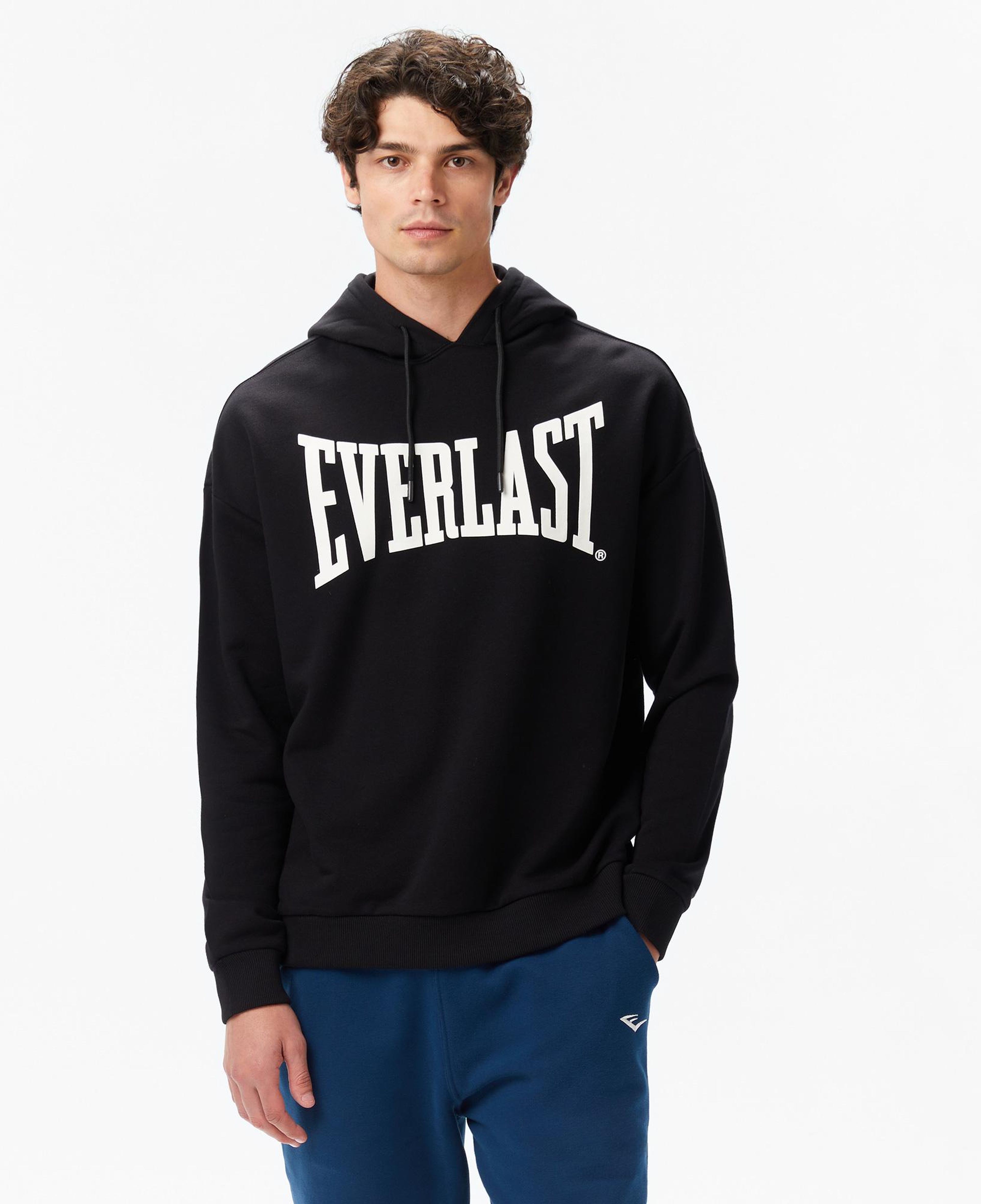 Everlast Ever Classics Comfort Erkek Siyah Kapüşonlu Sweatshirt